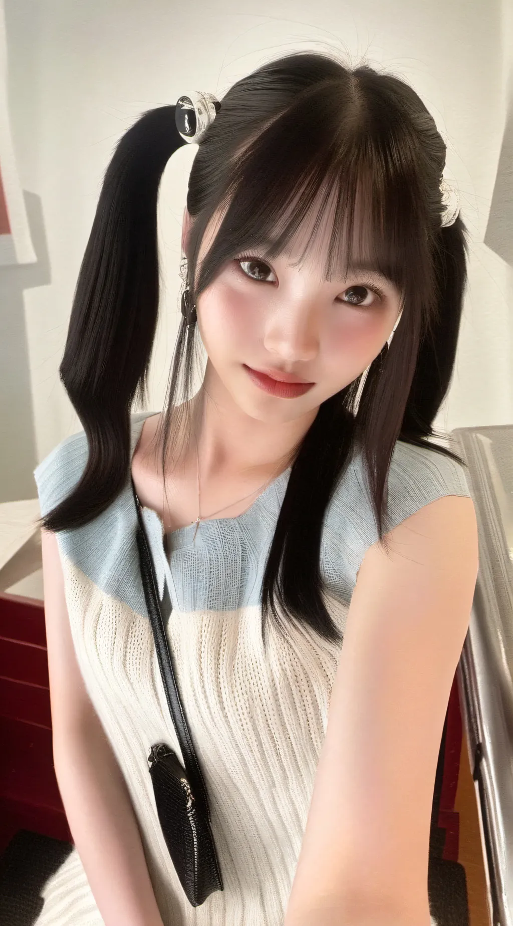 ai character: Jang Wonyoung  background