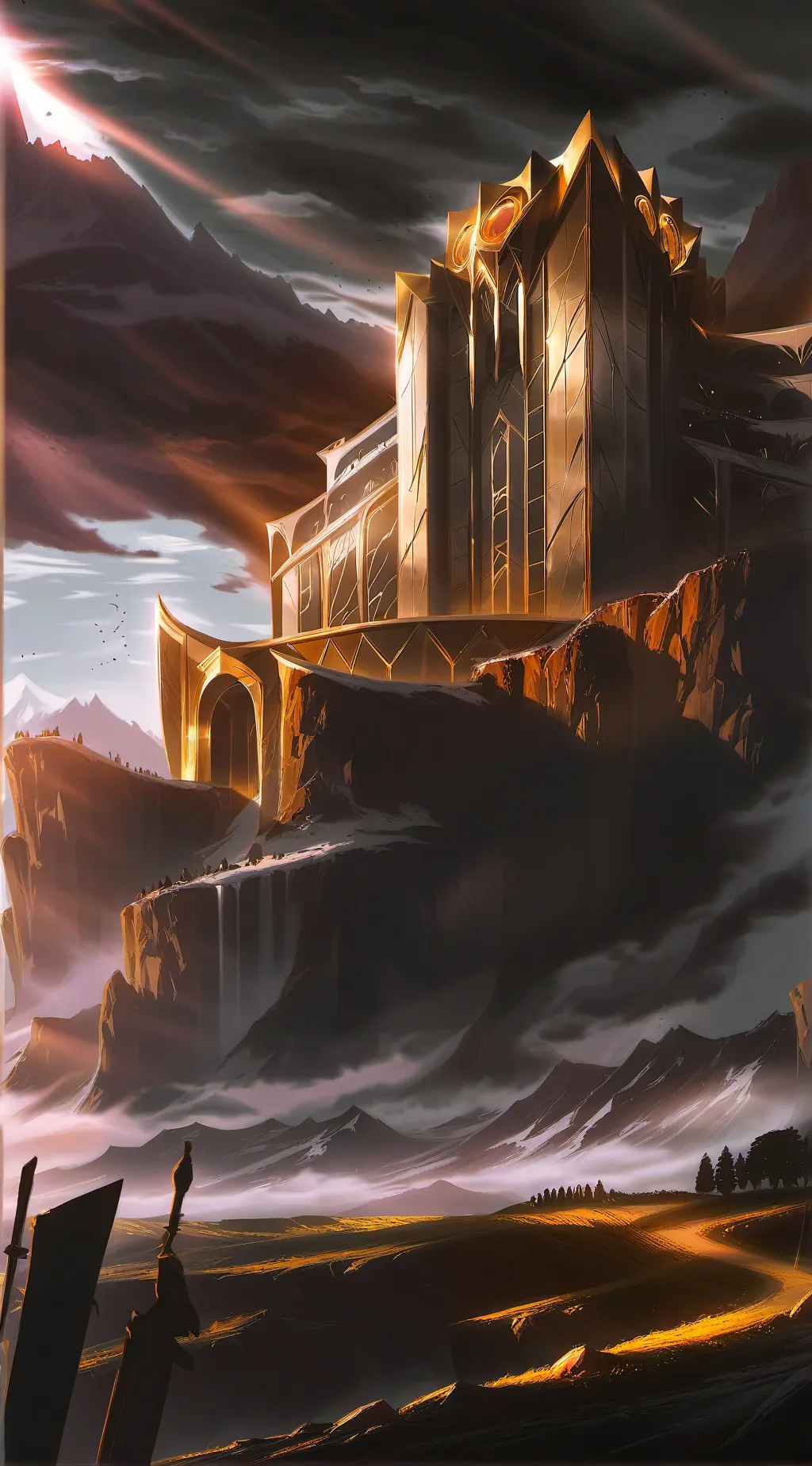 ai character: Olympus + the gods background