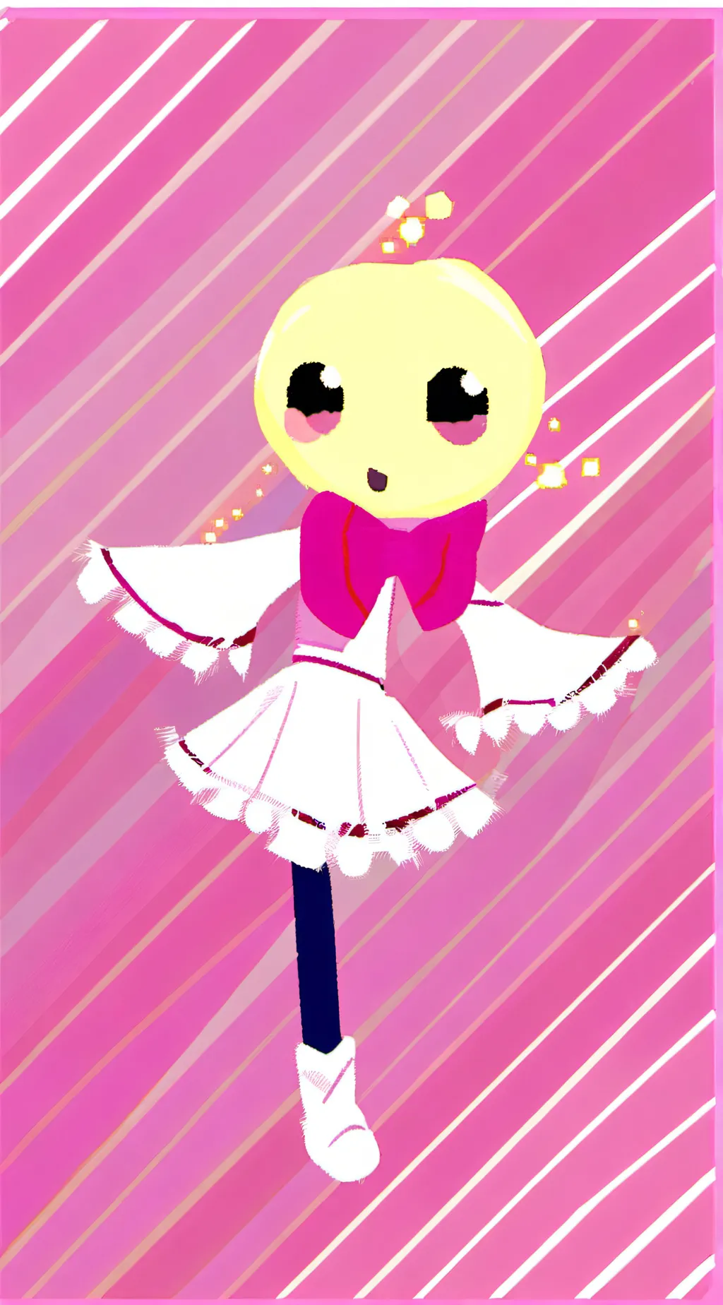 ai character: Glisten!!! :3 background