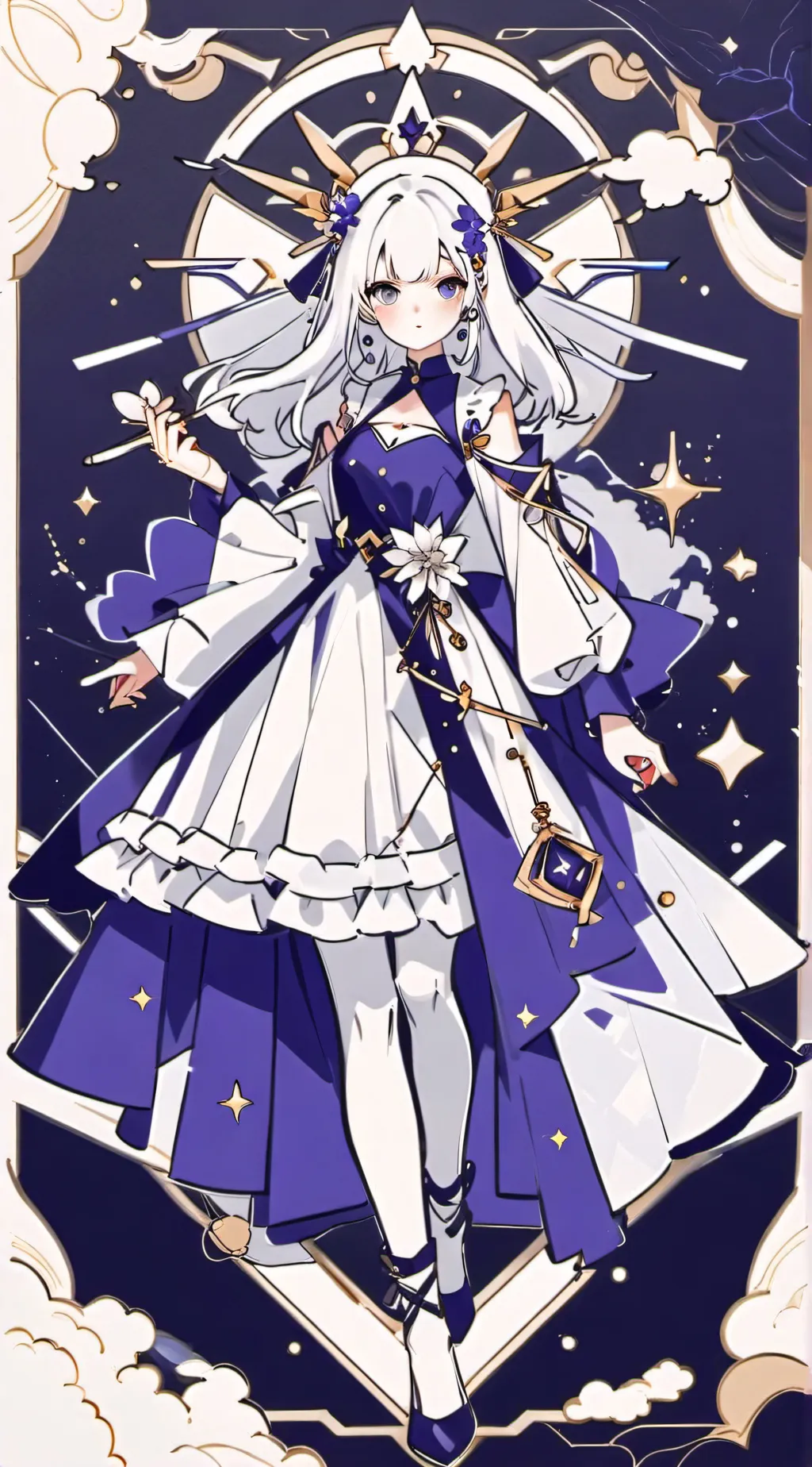 ai character: Mha lab background