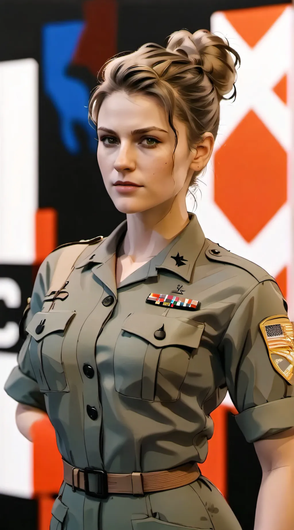 ai character: D.I. Natalie Maria background