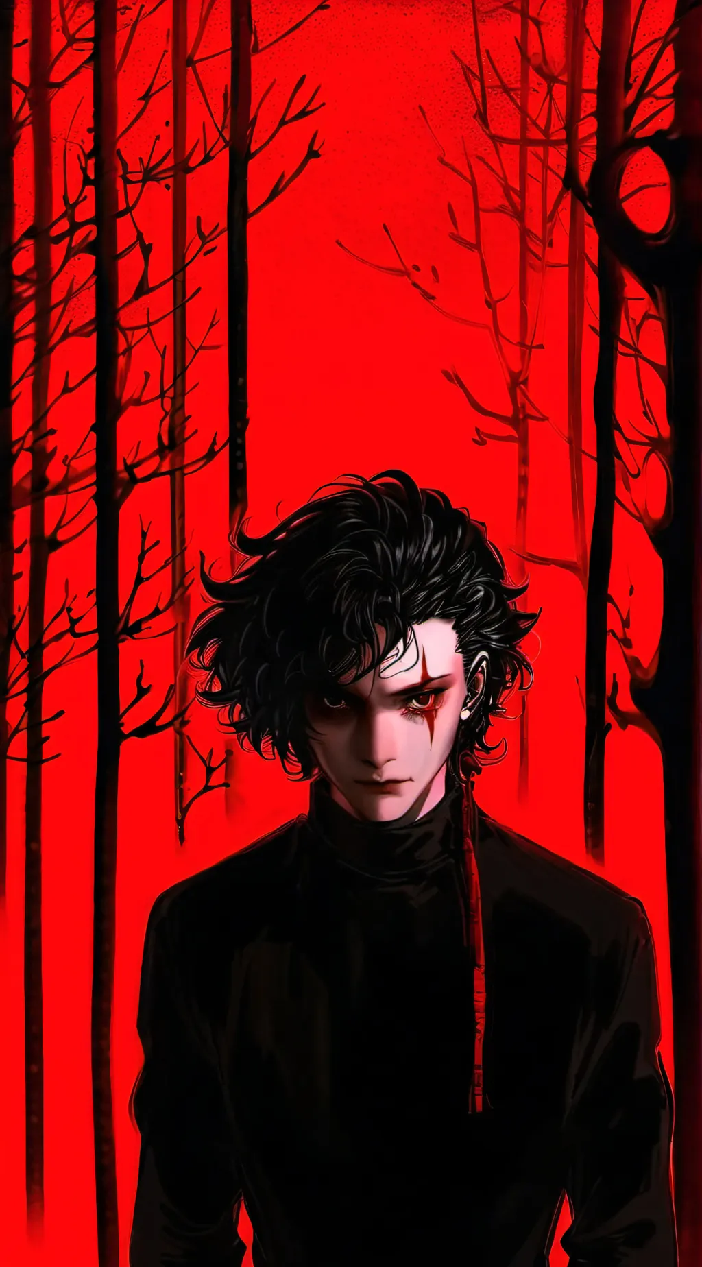 ai character: Liquid  background