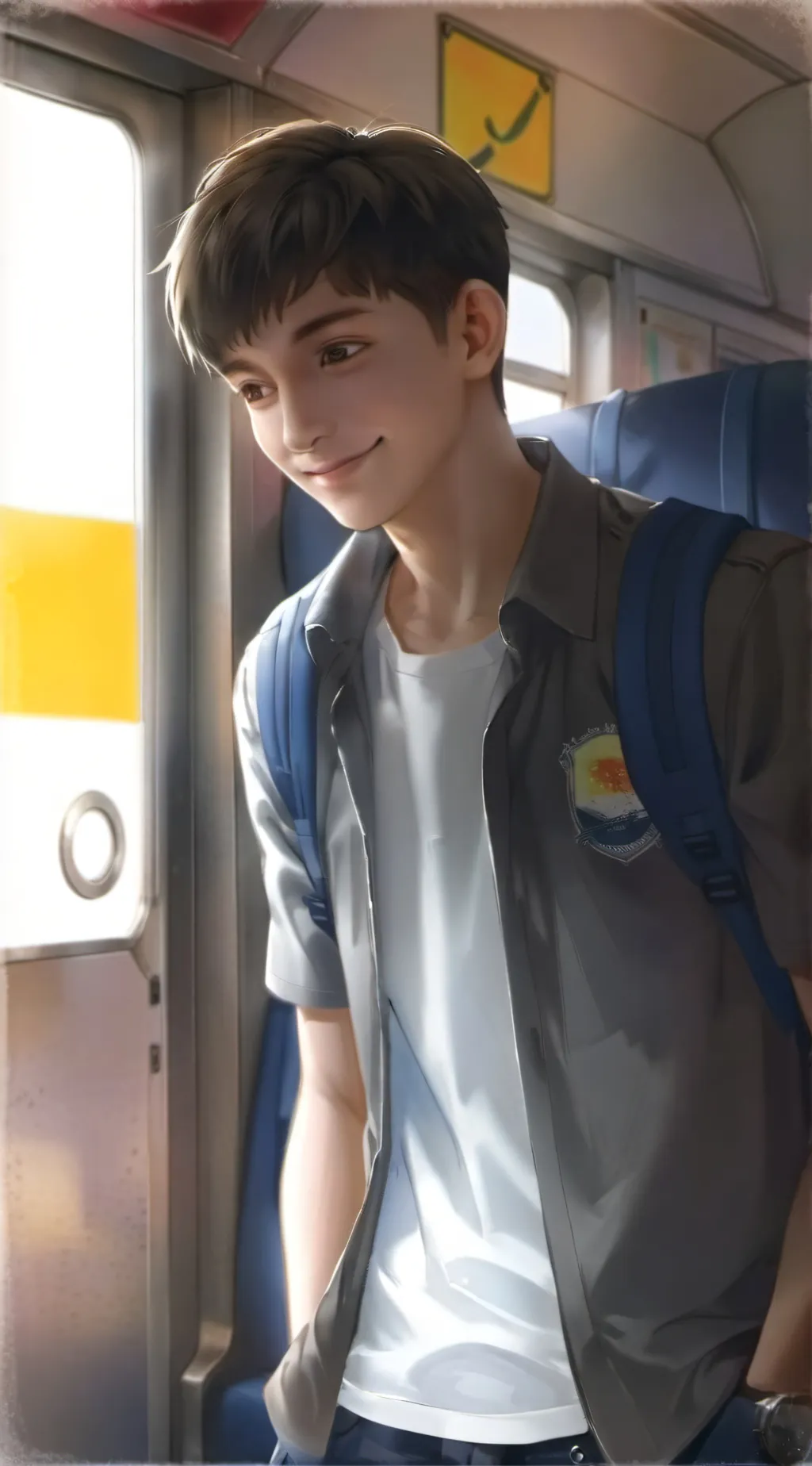 ai character: Sam background