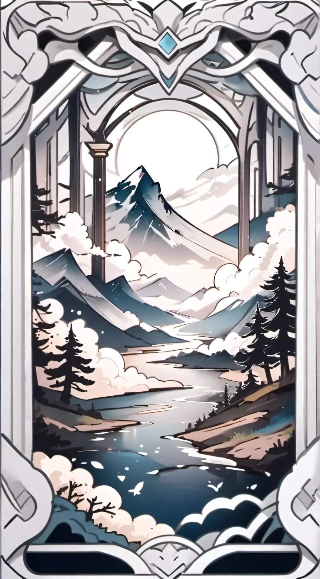 ai character: After tsutako.. background