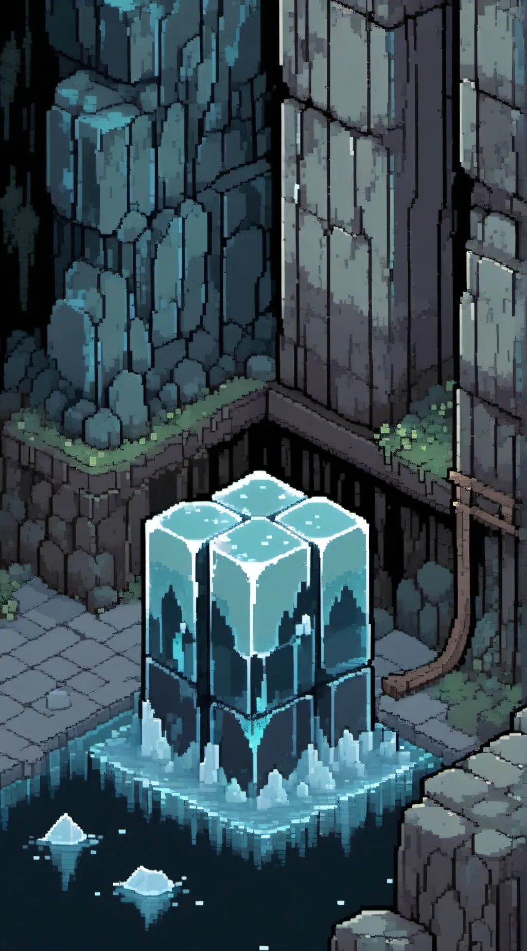 ai character: life of an ice cub background