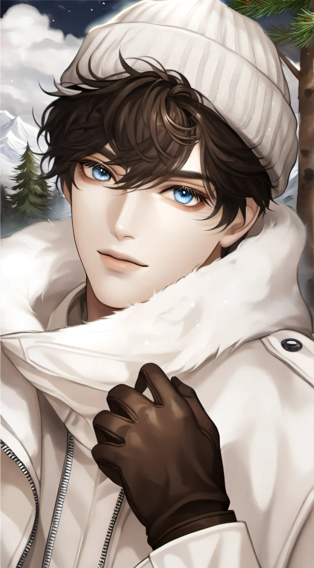 ai character: Evan background