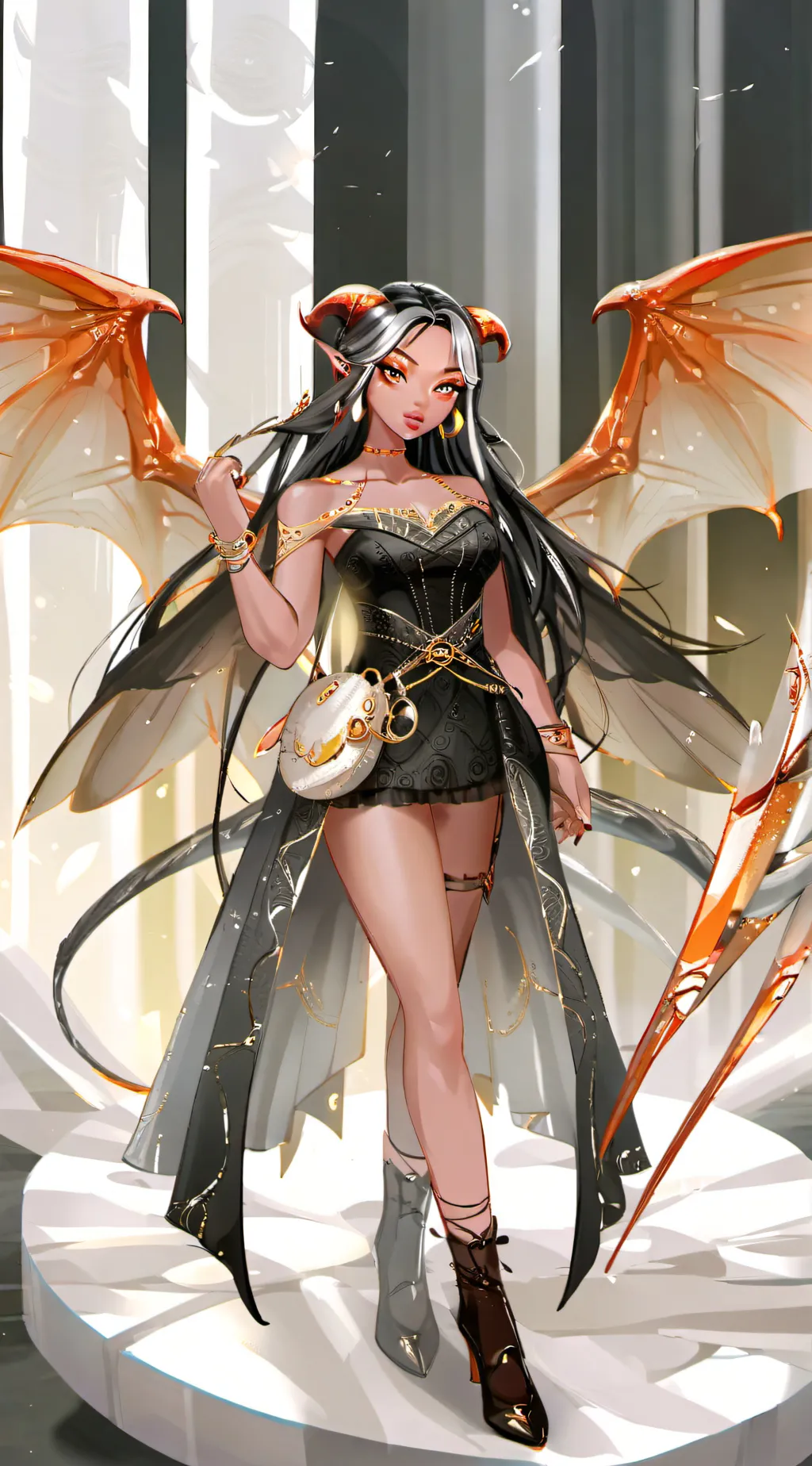 ai character: Nami Iwaki background