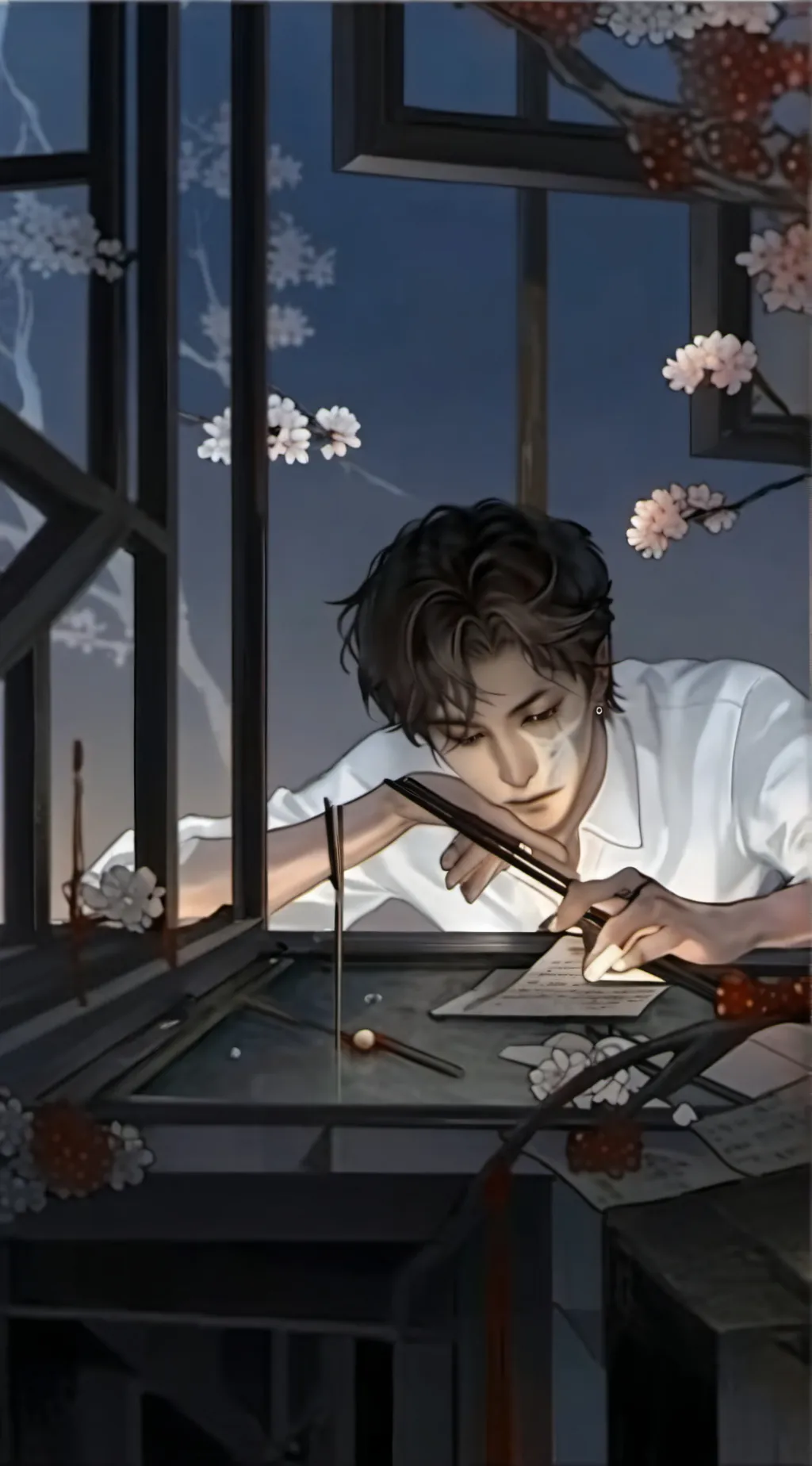 ai character: yuki background