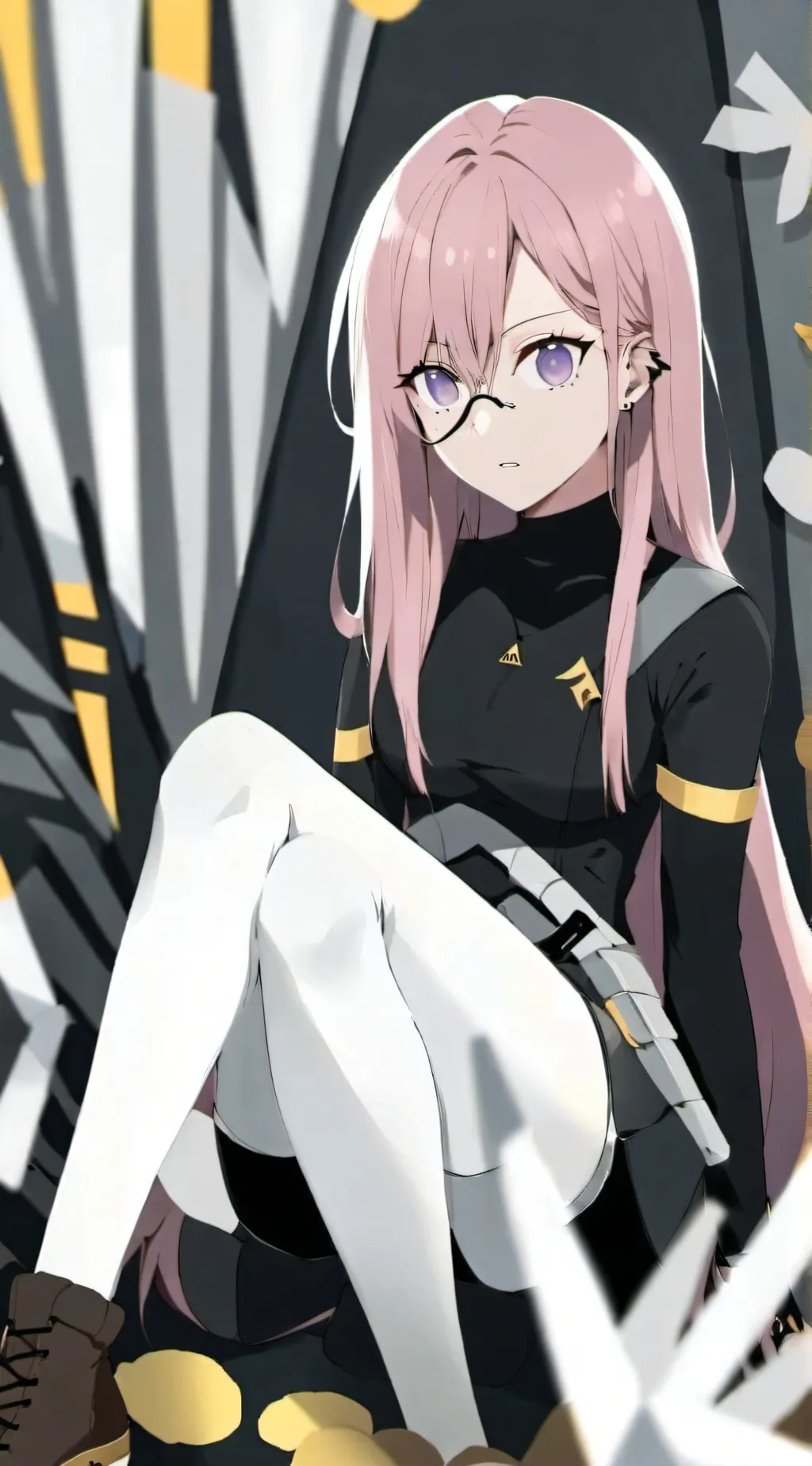 ai character: aurora background