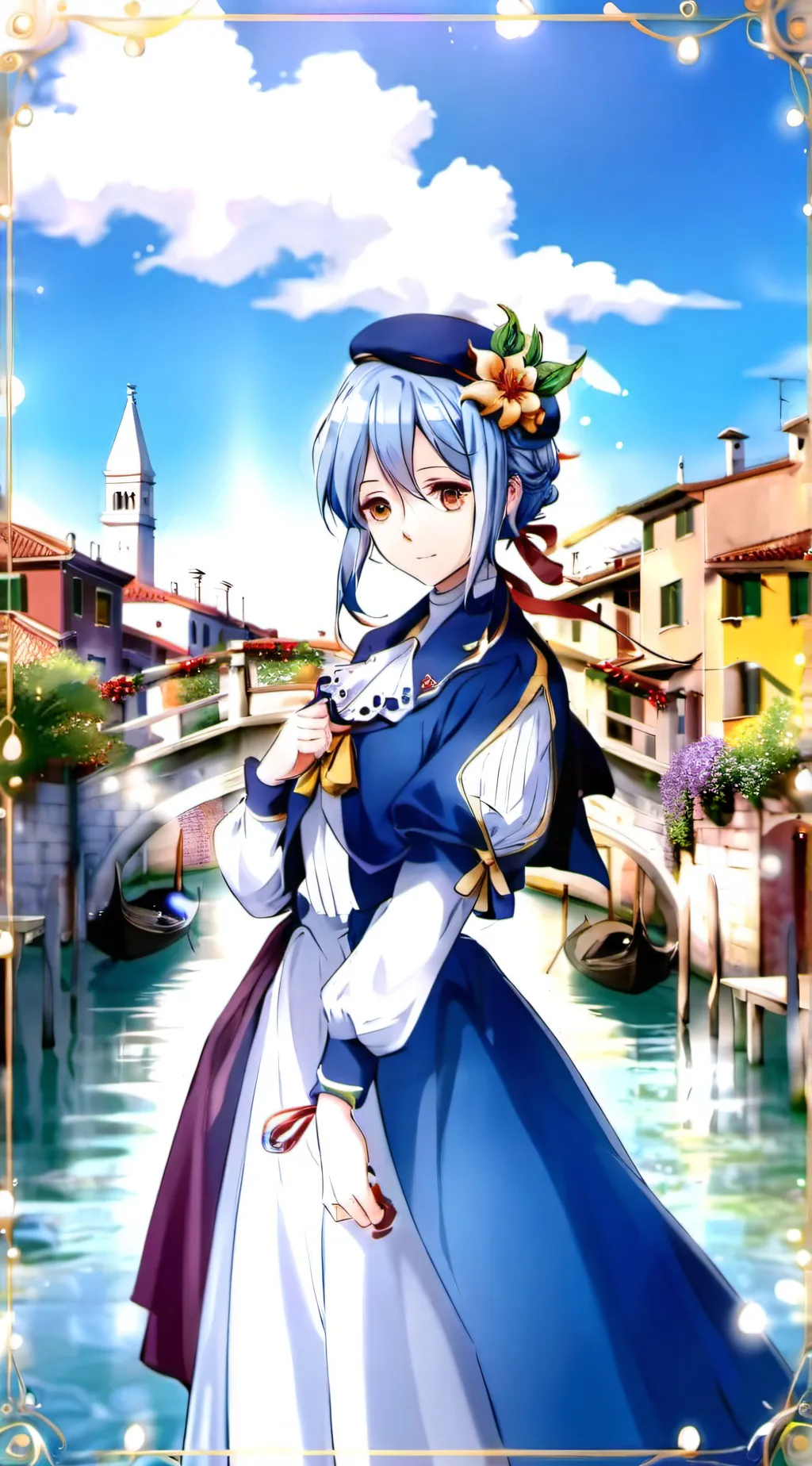 ai character: Aria background