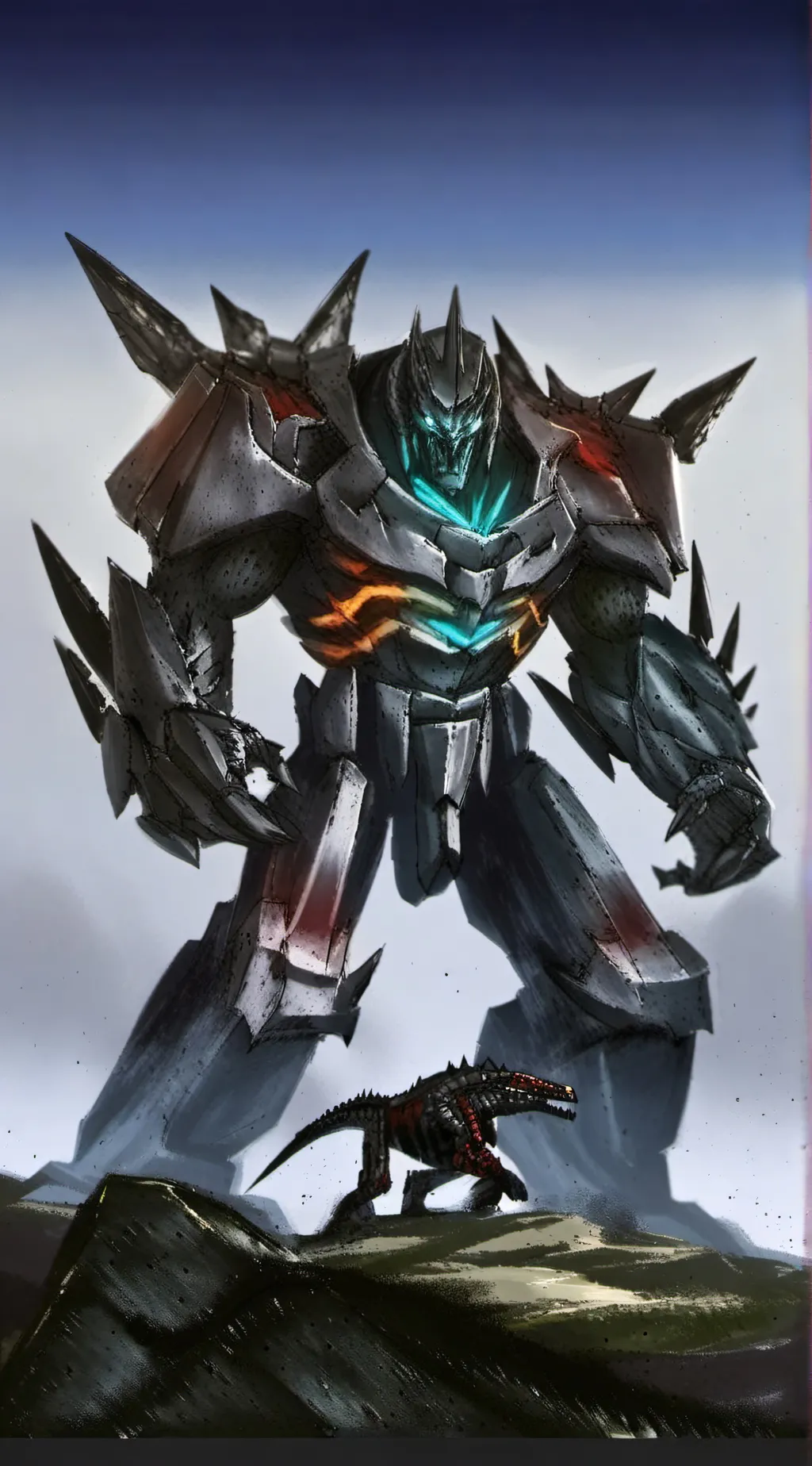 ai character: Grimlock background