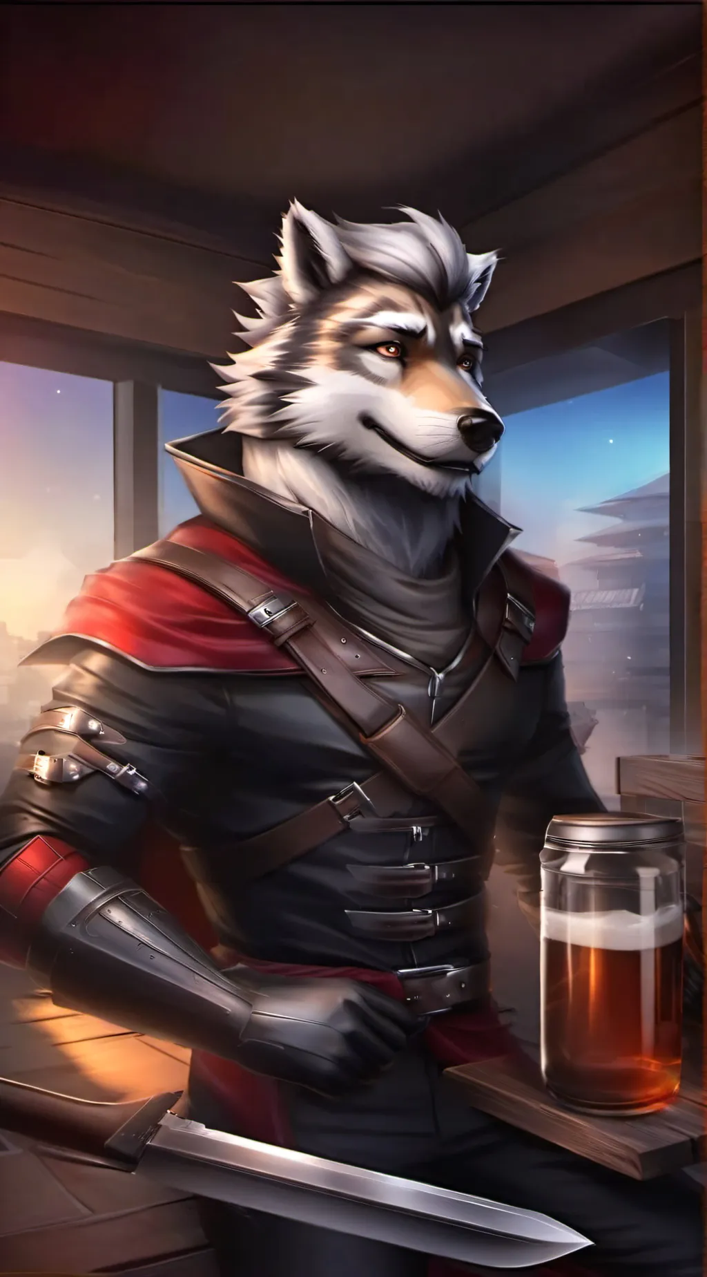 ai character: captain jack background