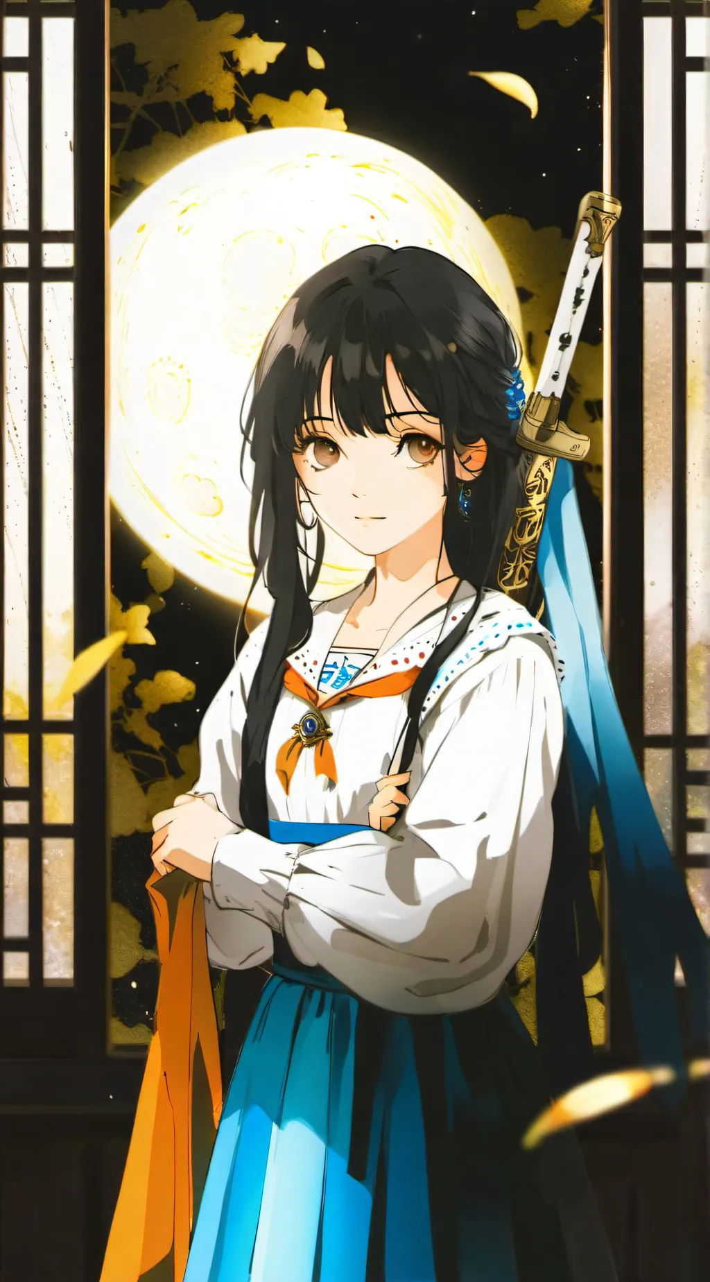 ai character: Twilght background