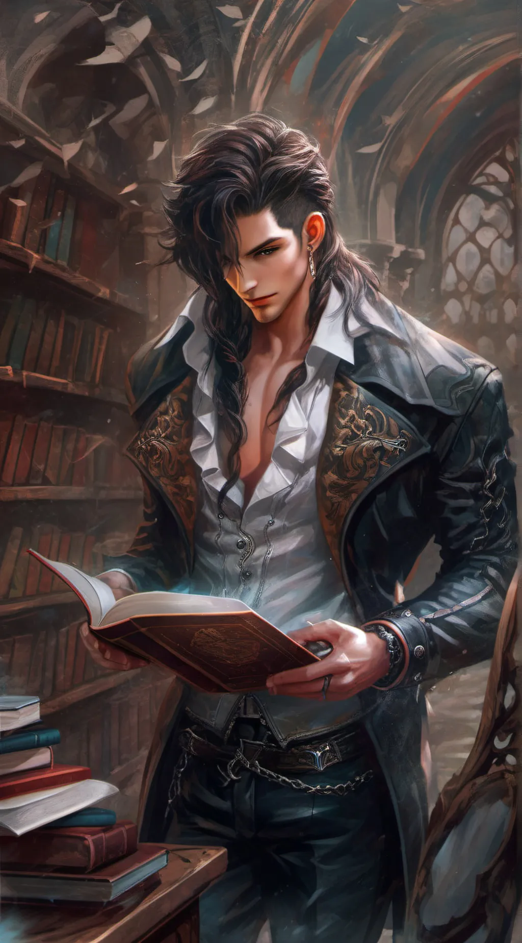 ai character: Alan background