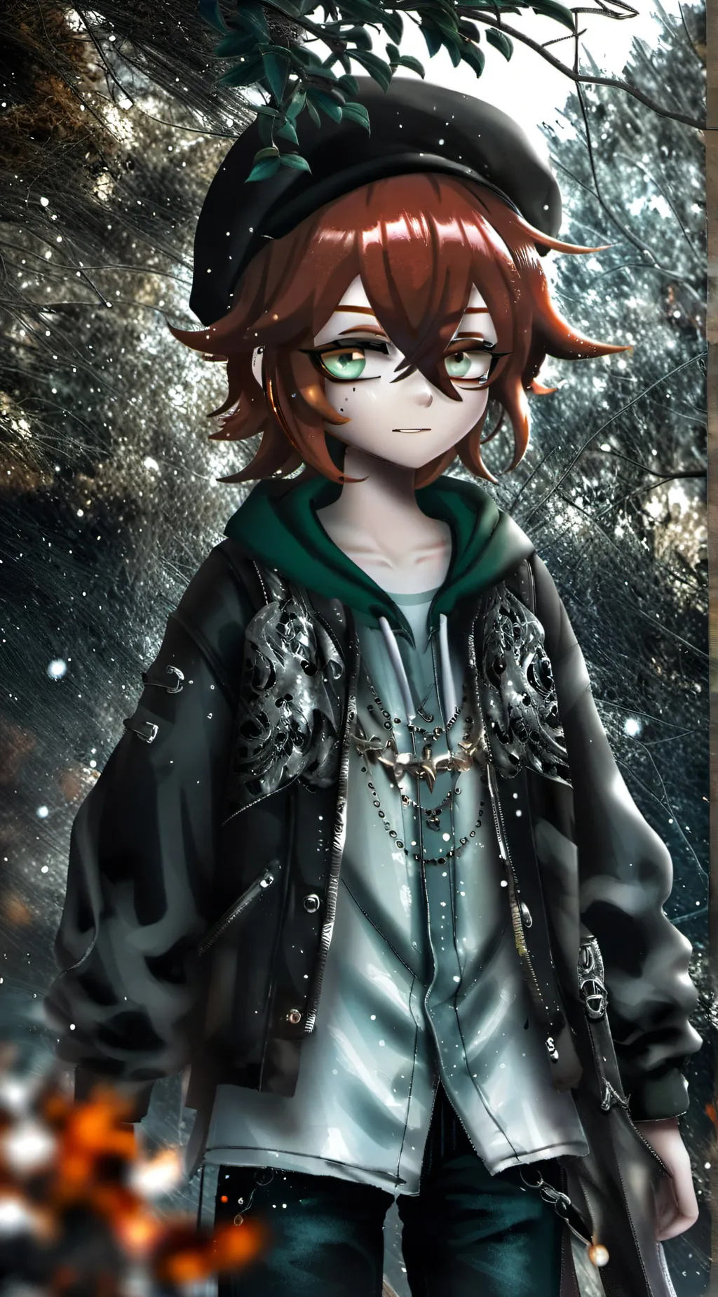 ai character: Leah background