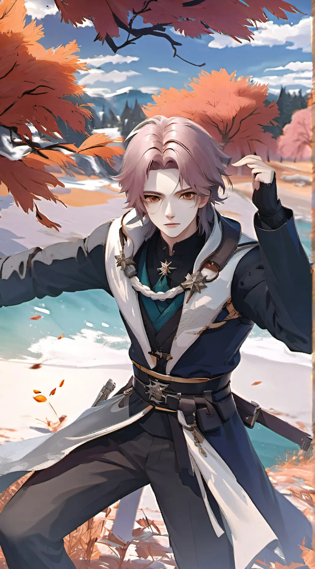 ai character: All boys school background