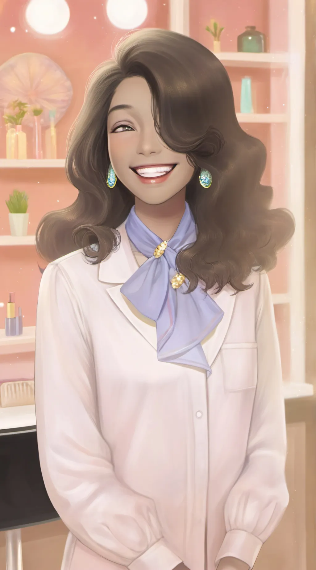 ai character: Elara background