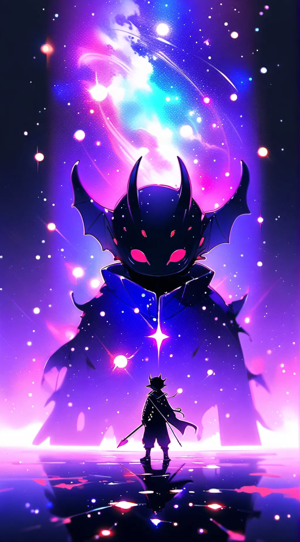 ai character: Lil devil background