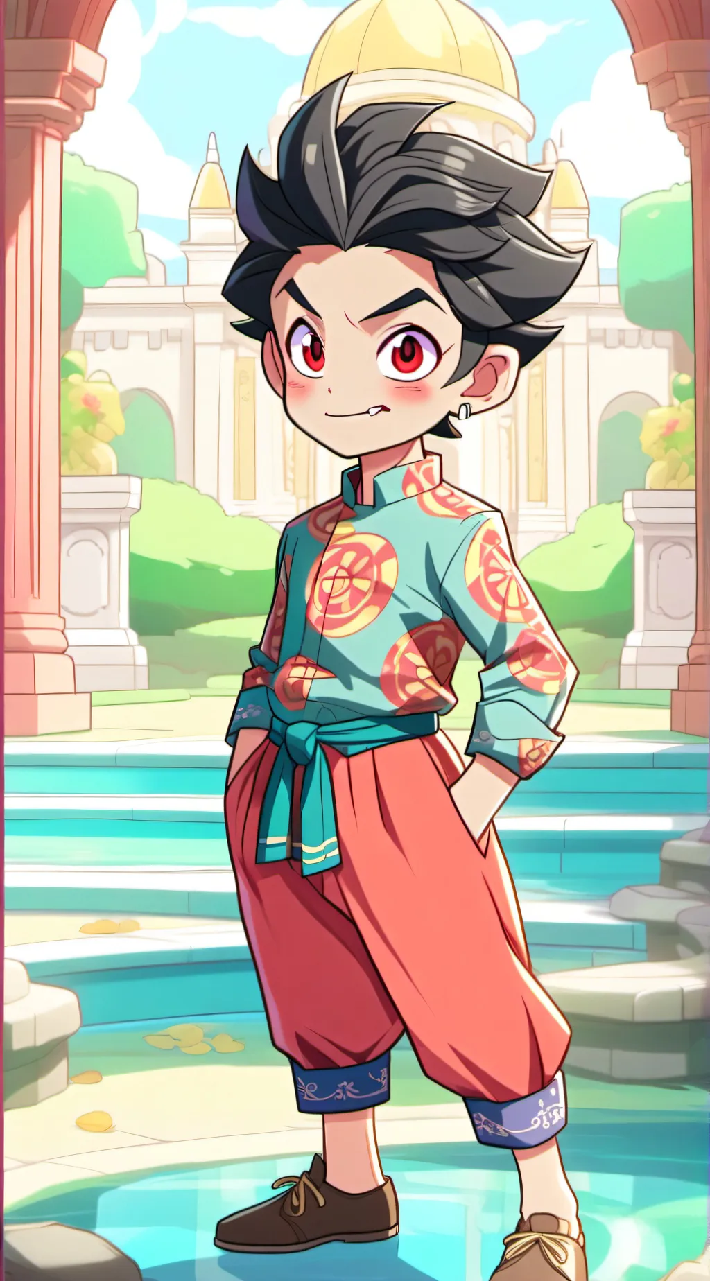 ai character: demon son background