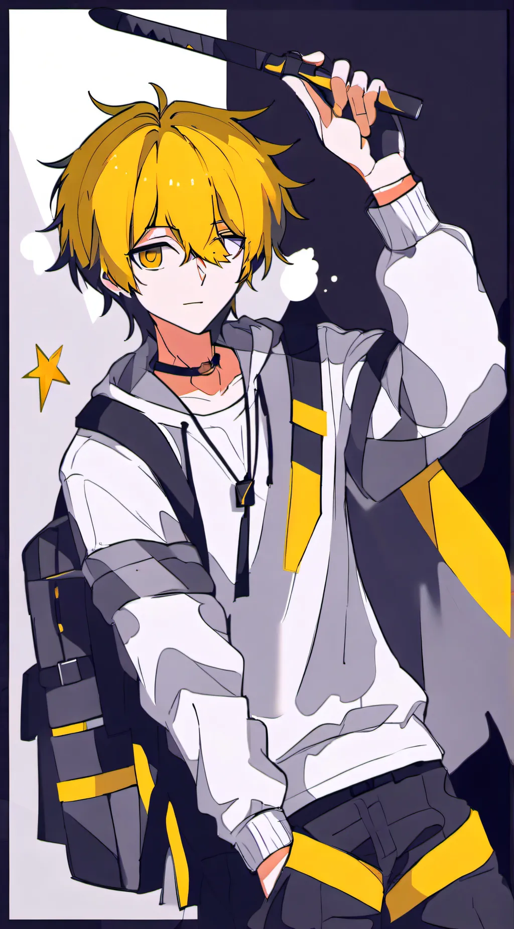 ai character: Demon  slayer background