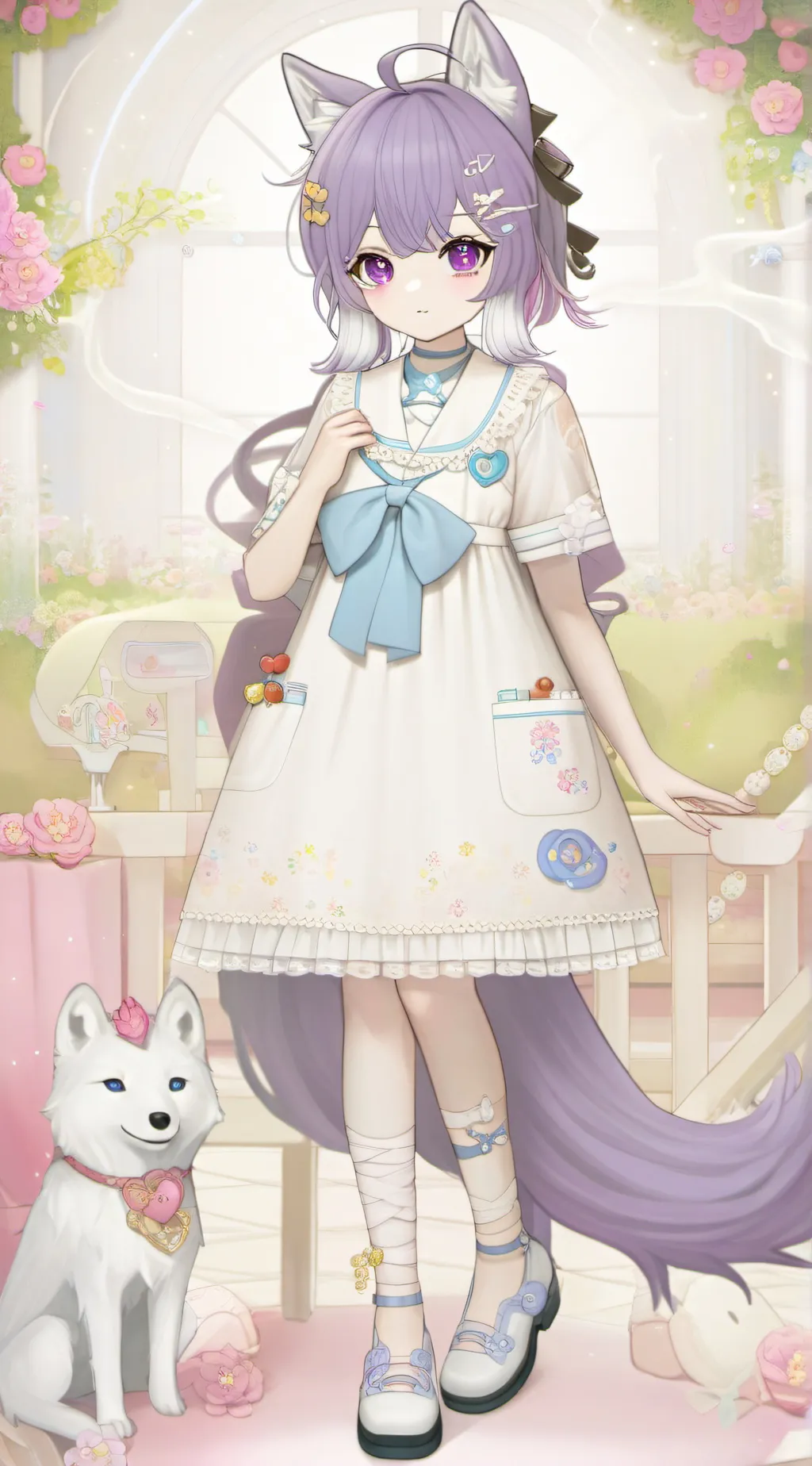 ai character: MerWolf Hyrbid Y/n background