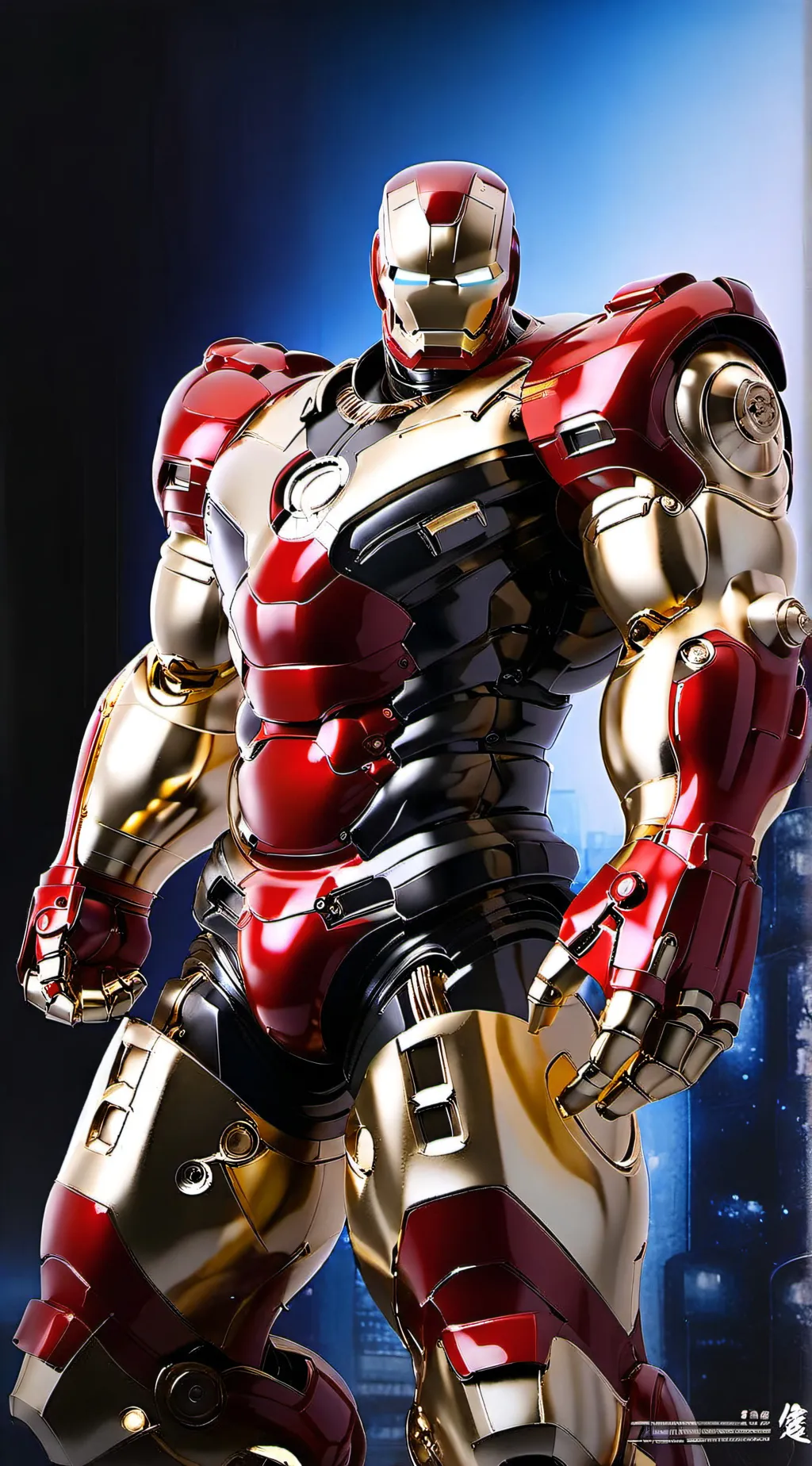ai character: hulkbuster background