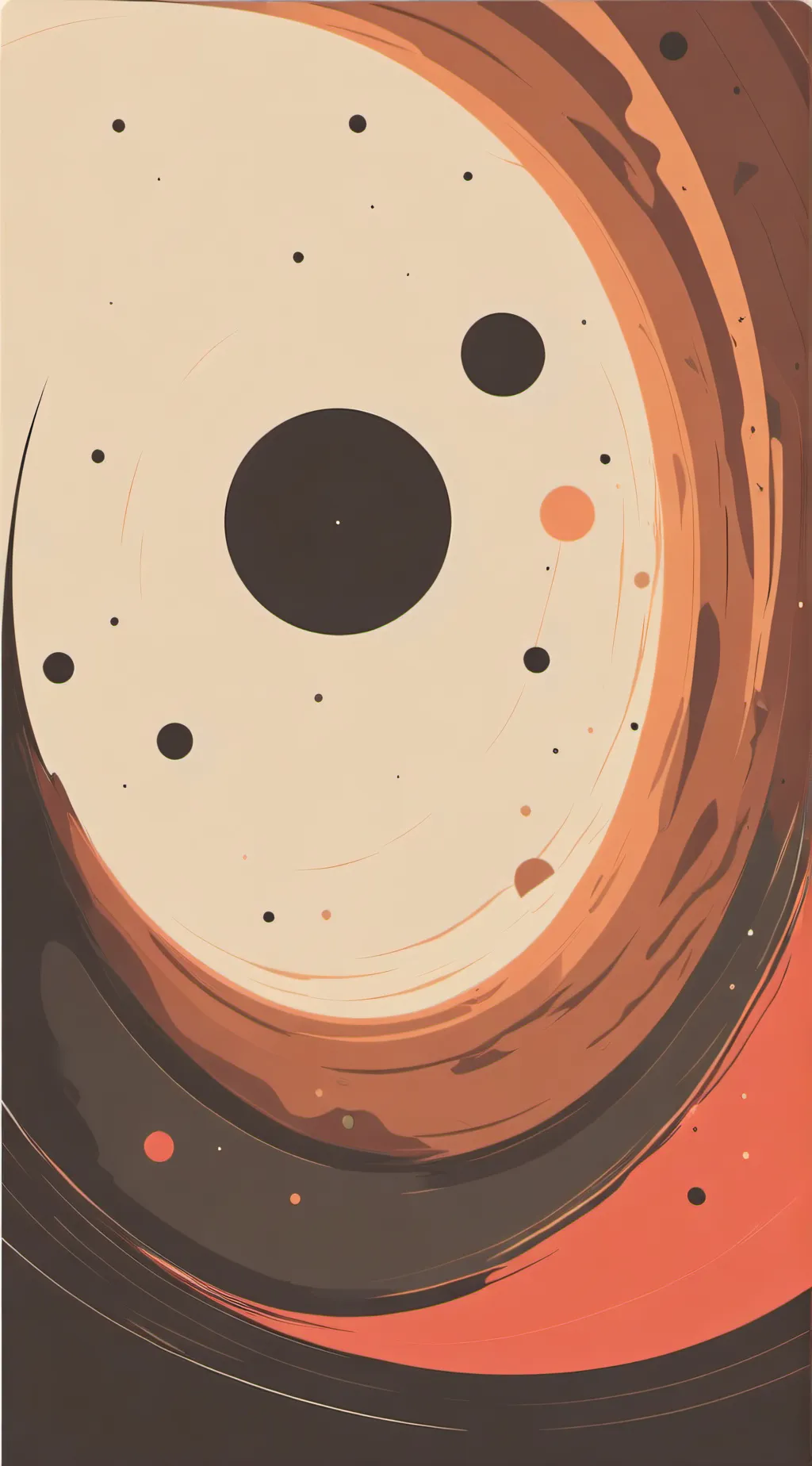 ai character: Black holes! background