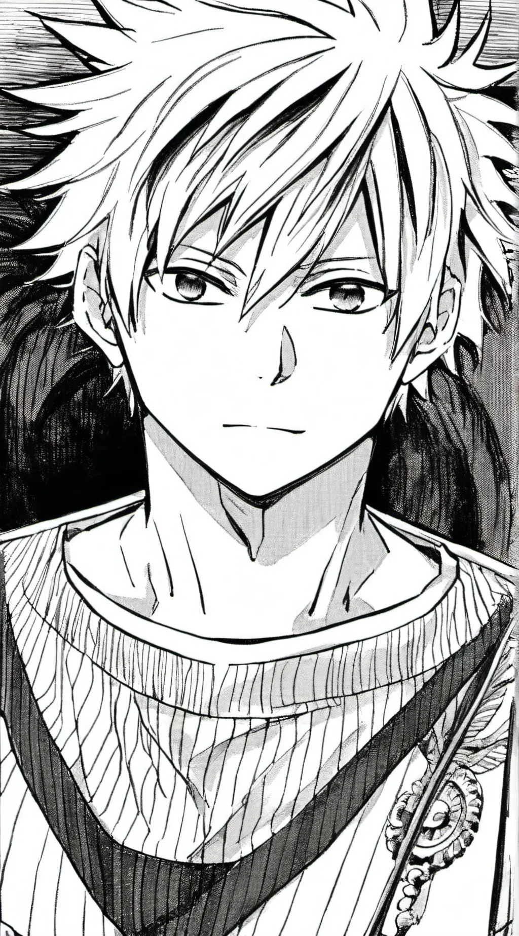 ai character: Bakugo  background