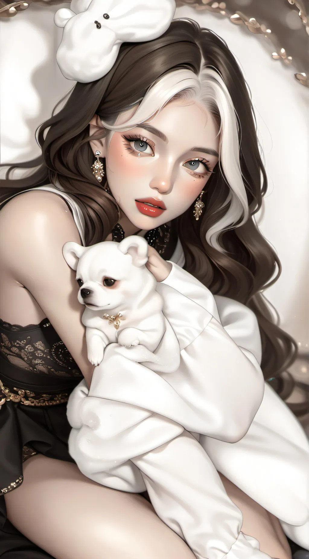 ai character: Abby  background