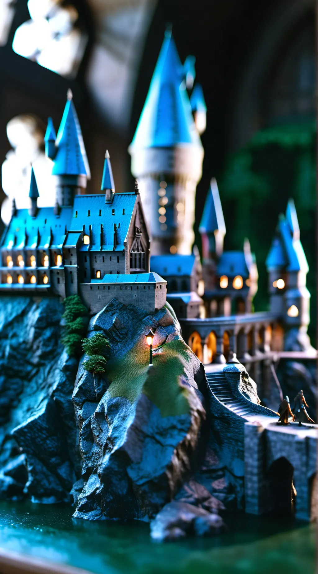 ai character: Hogwarts background