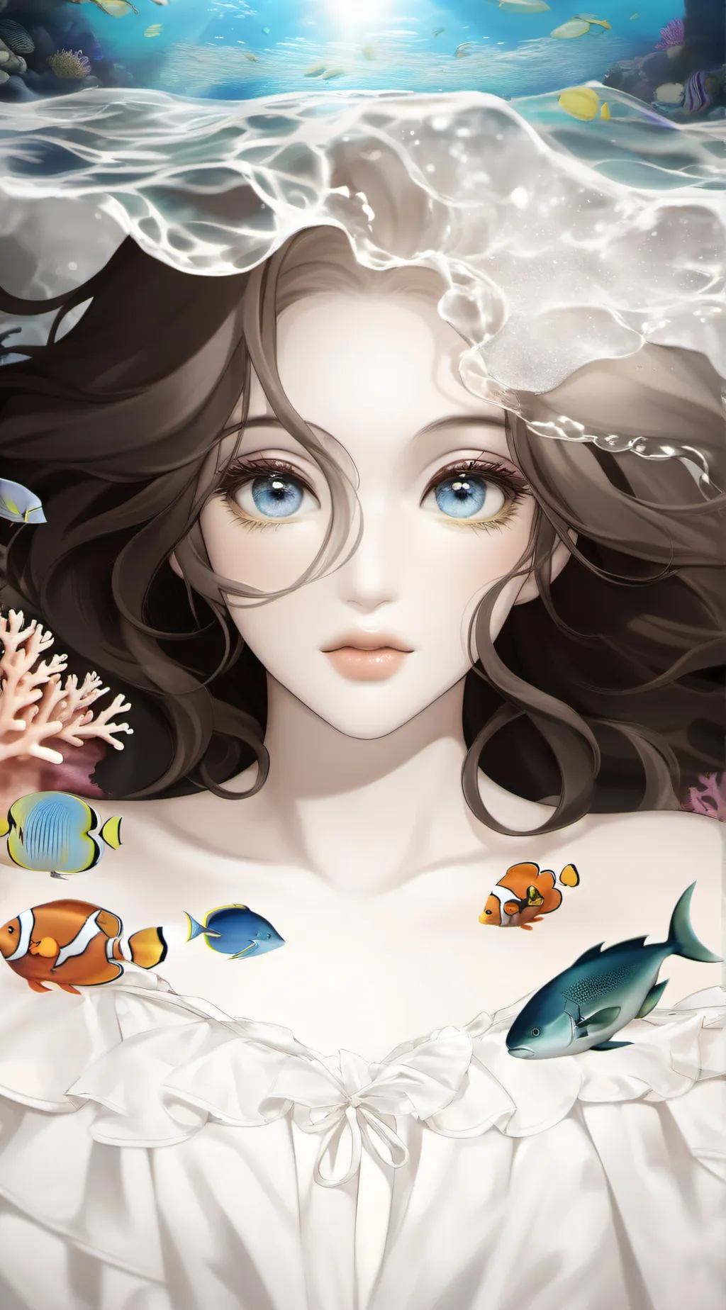 ai character: Live background