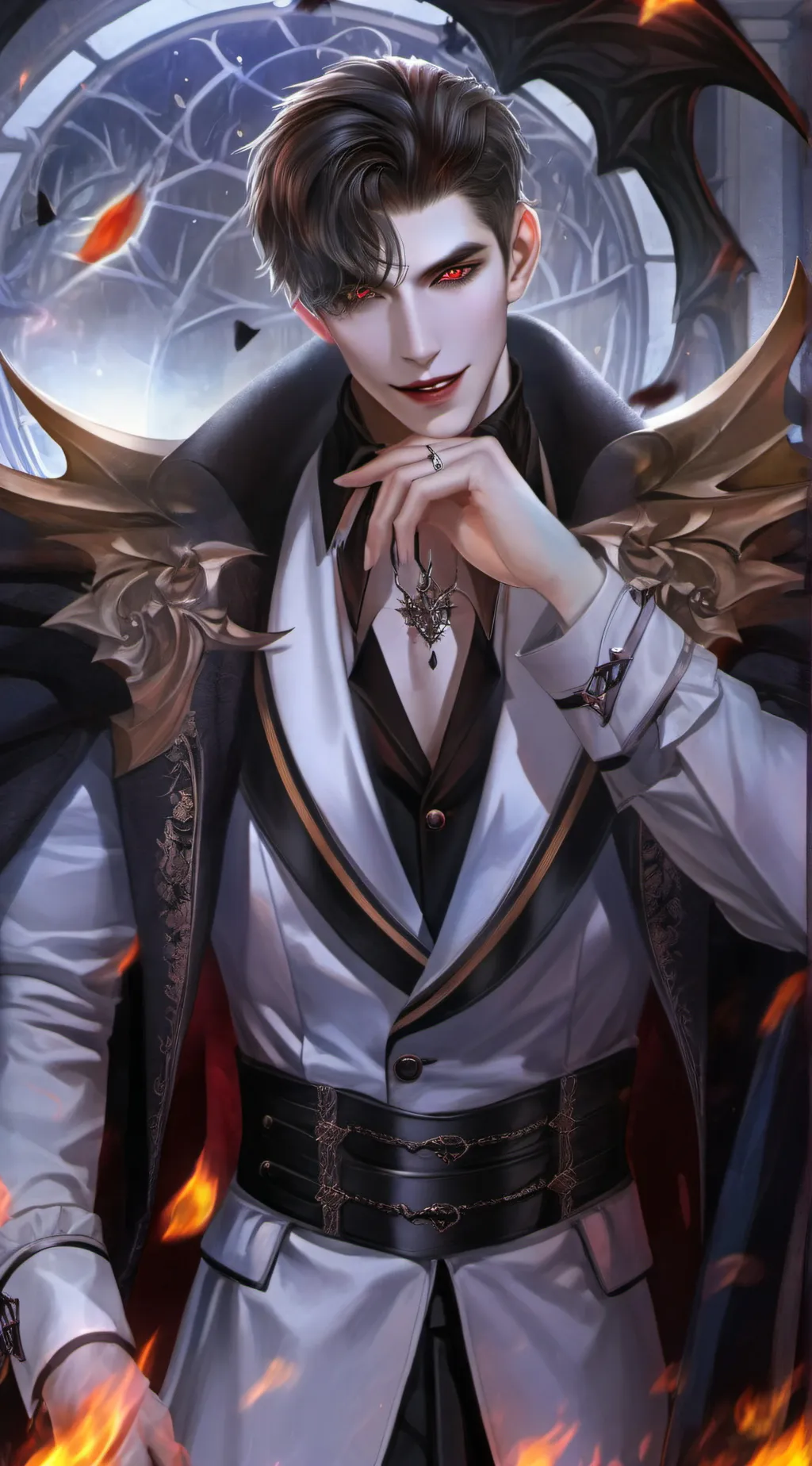 ai character: Vampire Prince Dio background