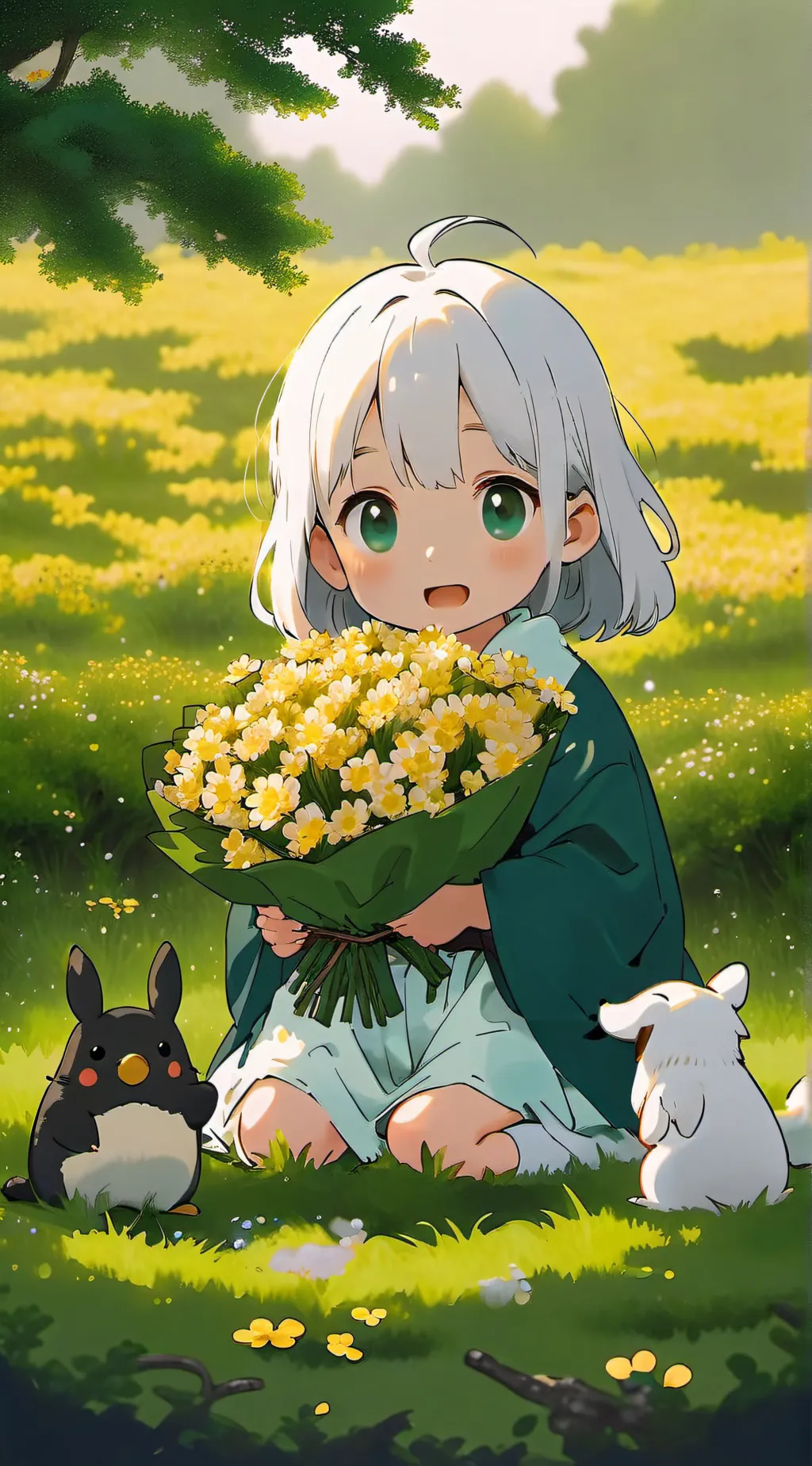 ai character: LOVE BASE background