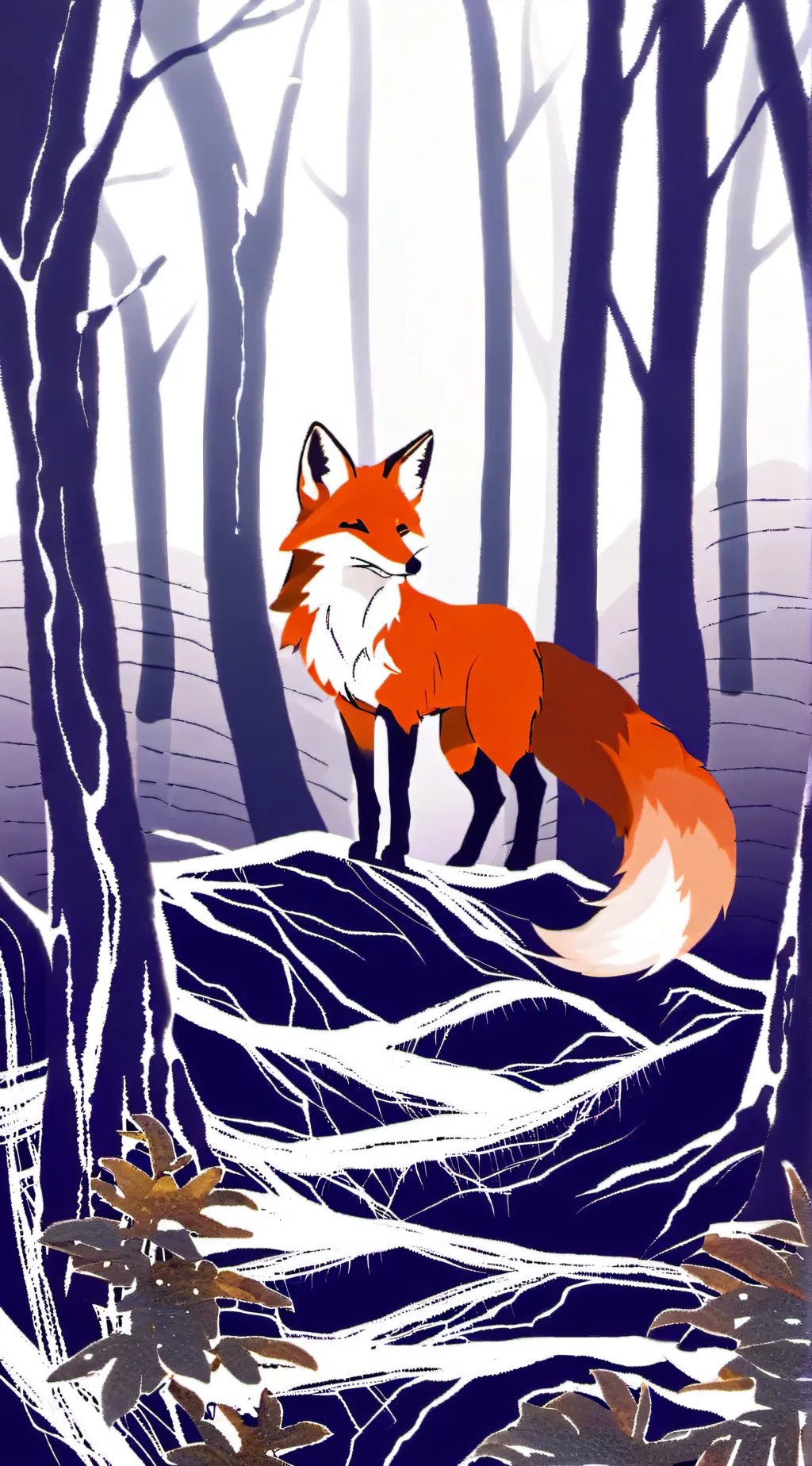 ai character: ginger  background