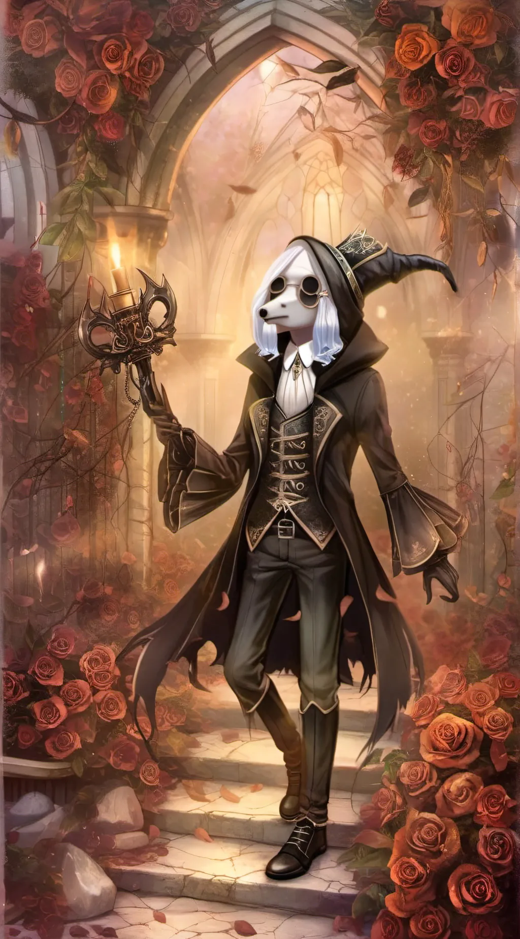 ai character: dummy background