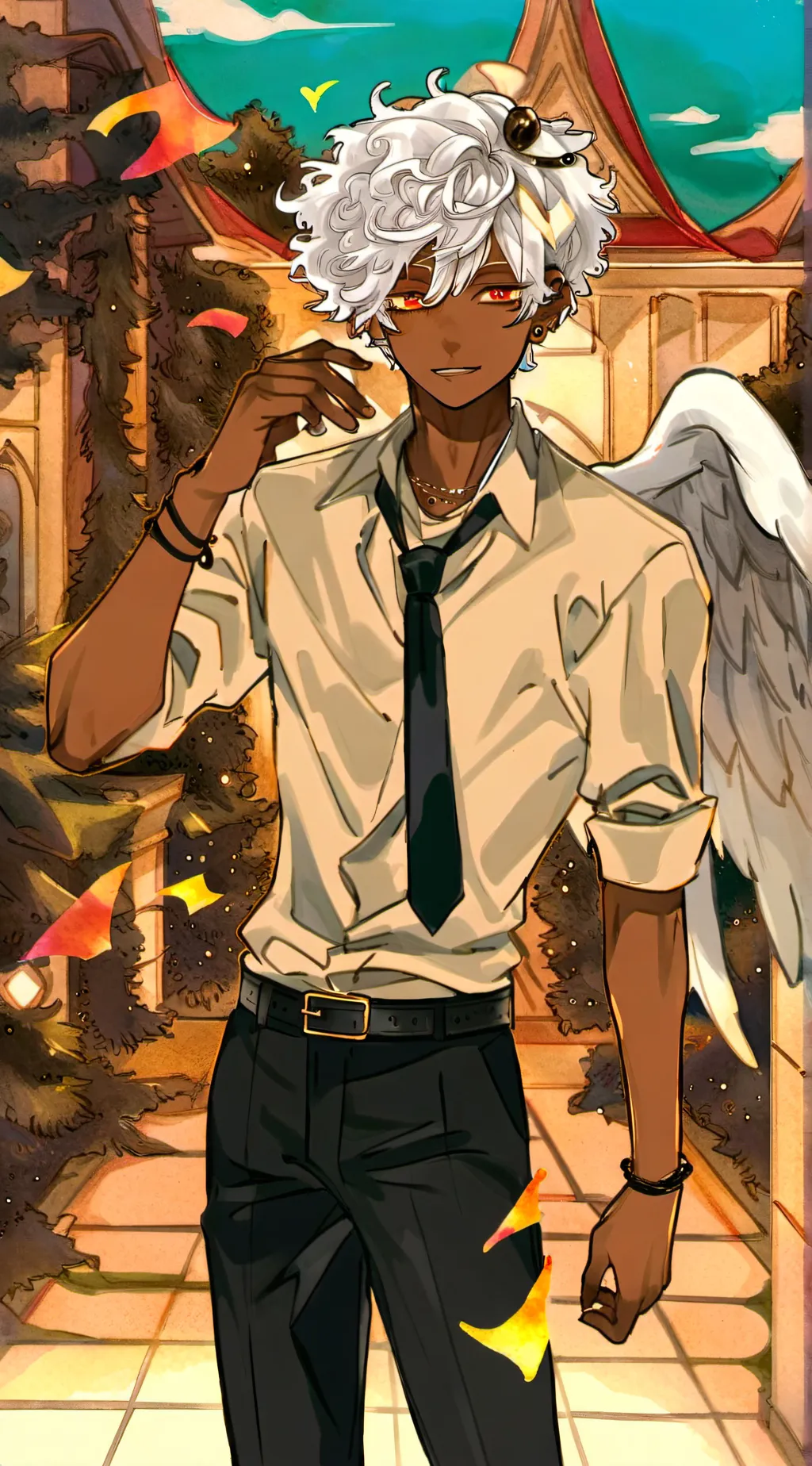 ai character: Azar 2.0 background