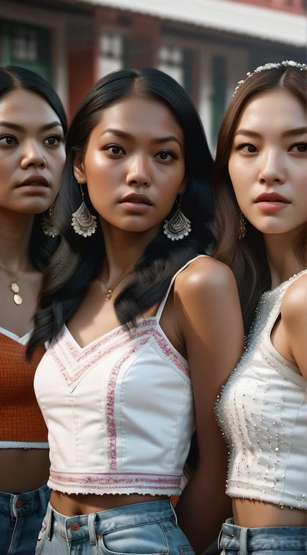 ai character: Even MEANER girls! background