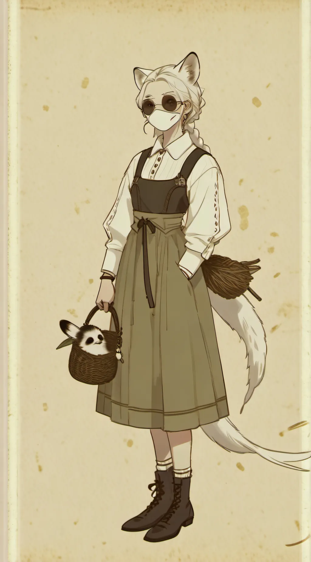 ai character: Tilly background