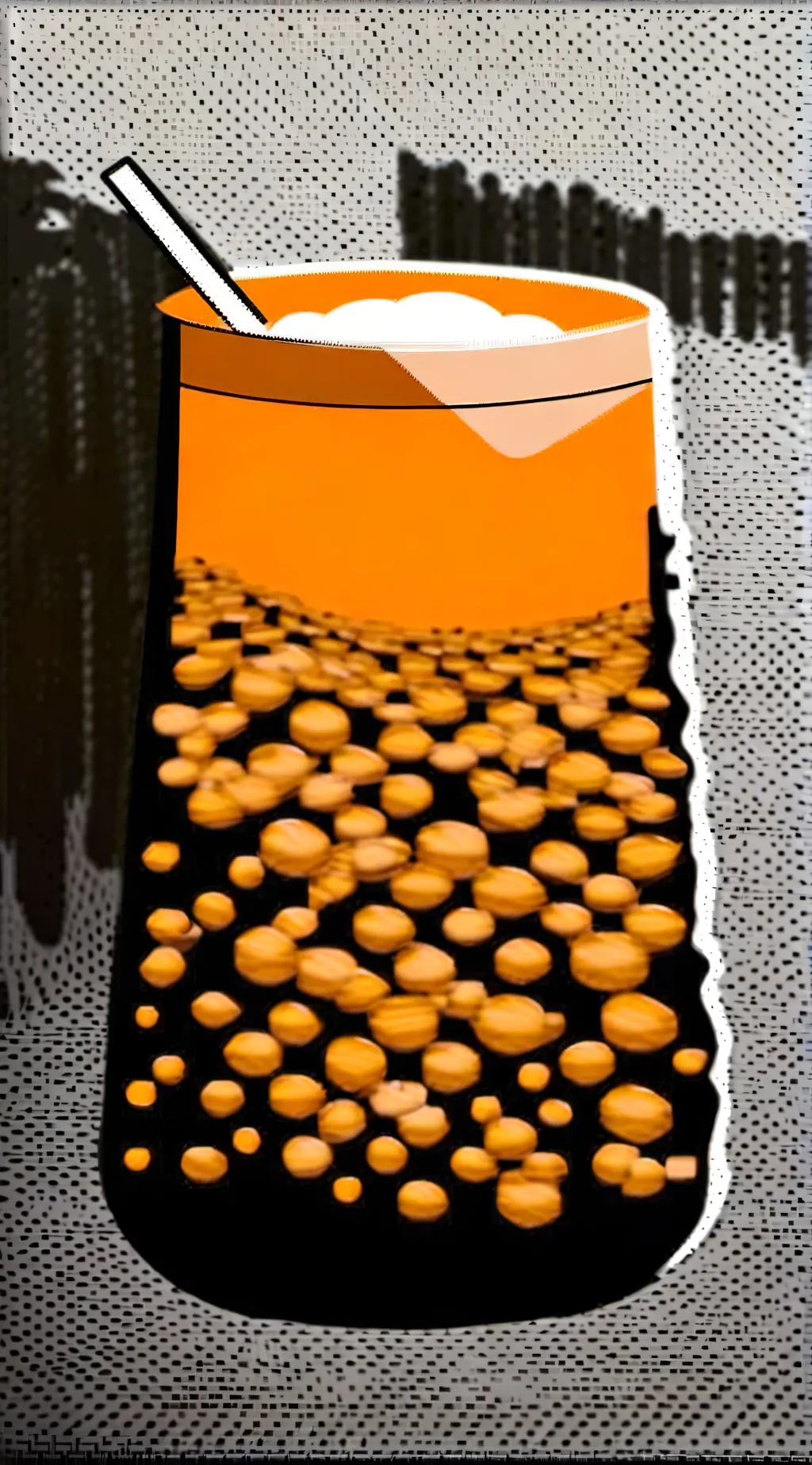 ai character: Rotten smoothie background