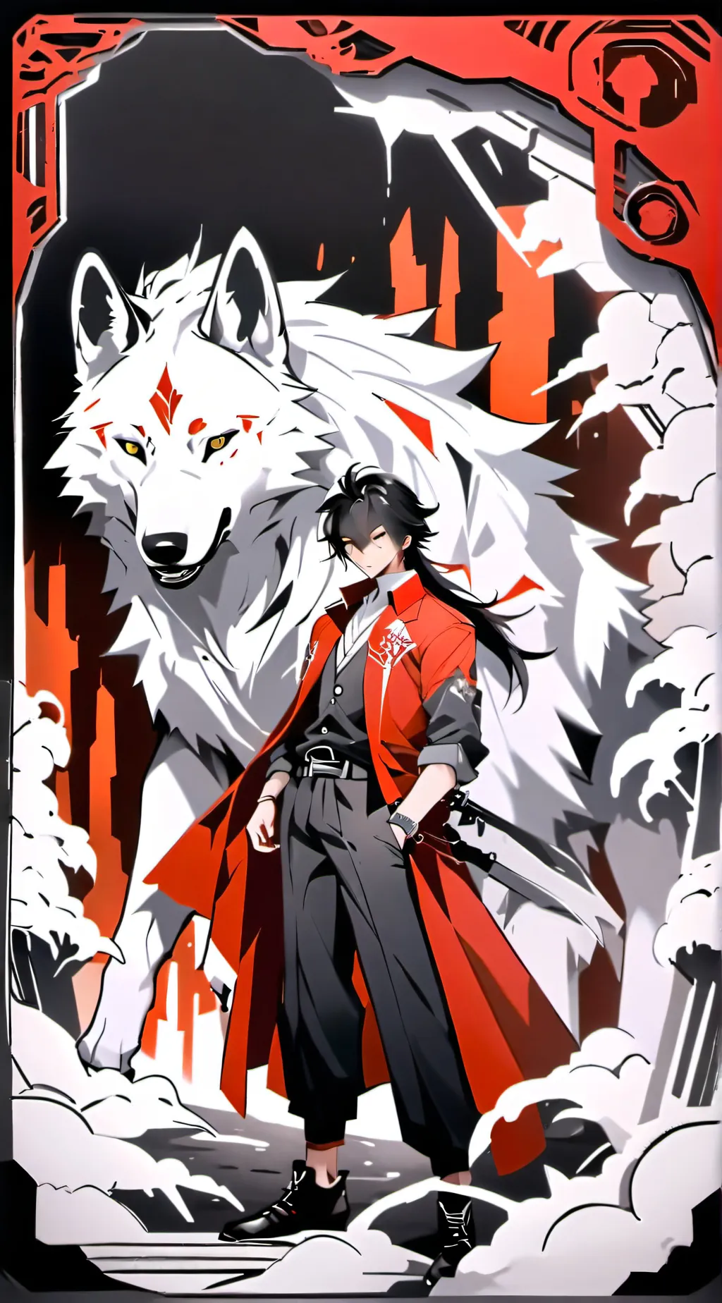 ai character: Kaden background