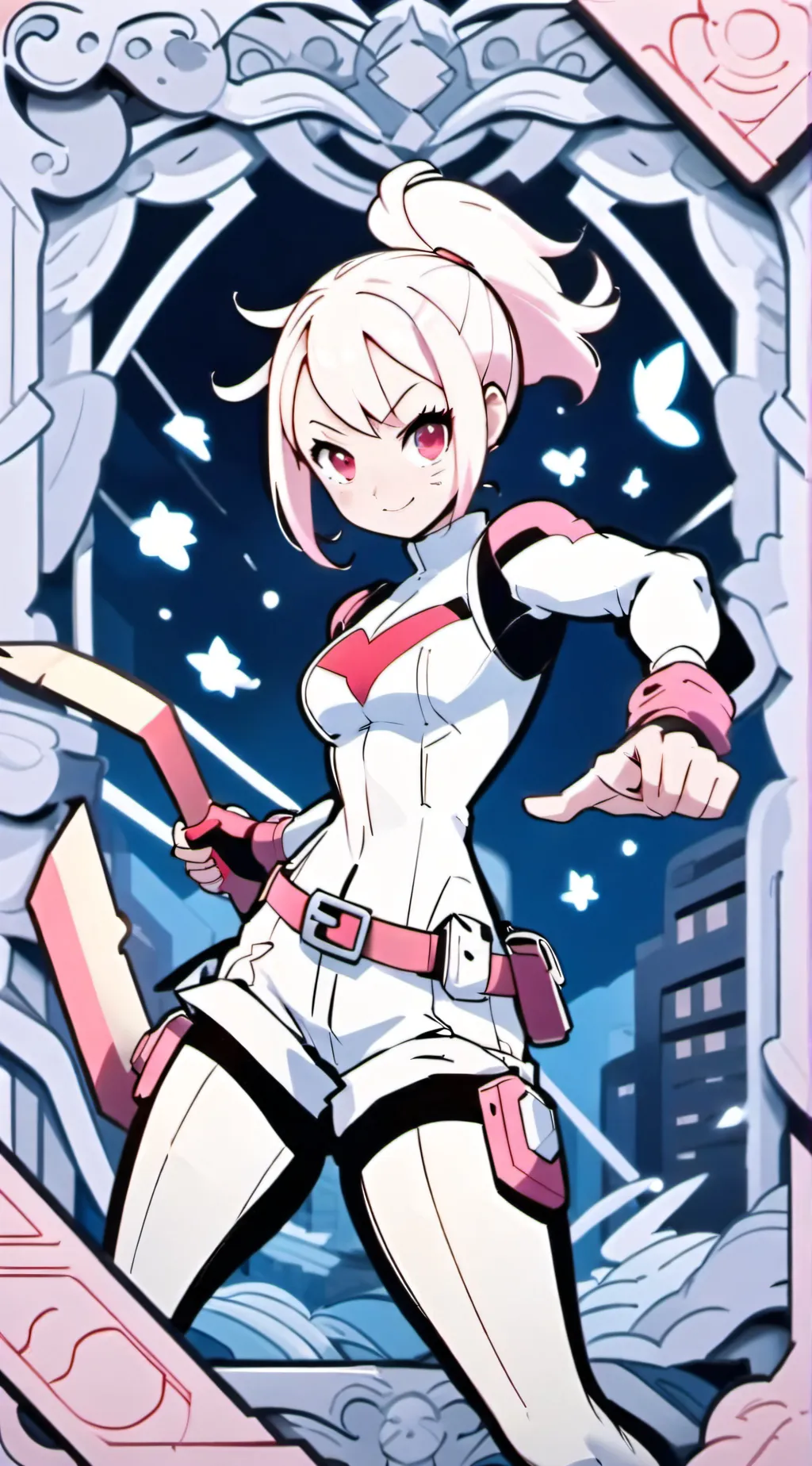 ai character: Gwenpool background