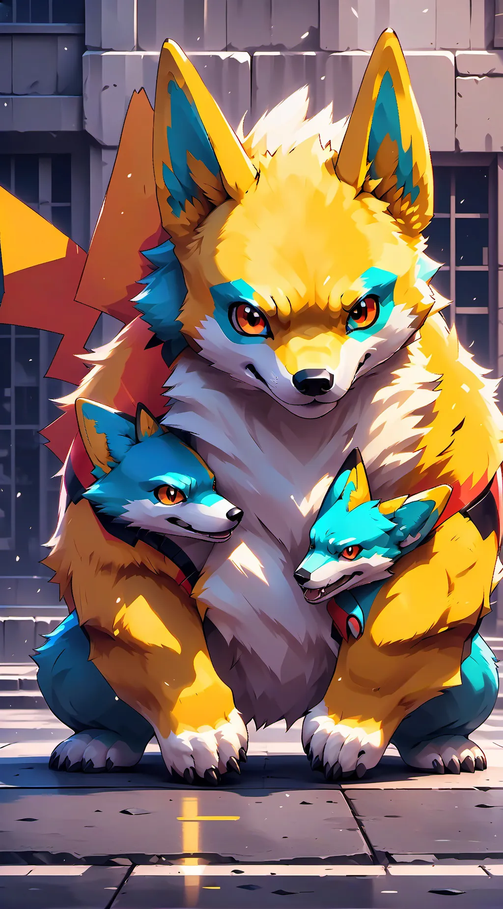 ai character: School background