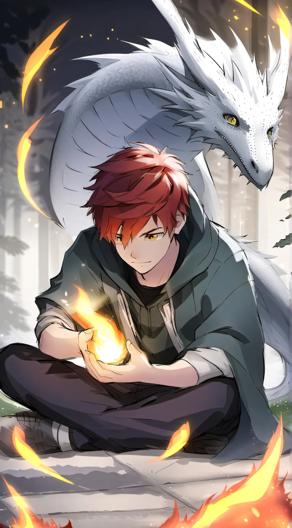 ai character: Jayden  background