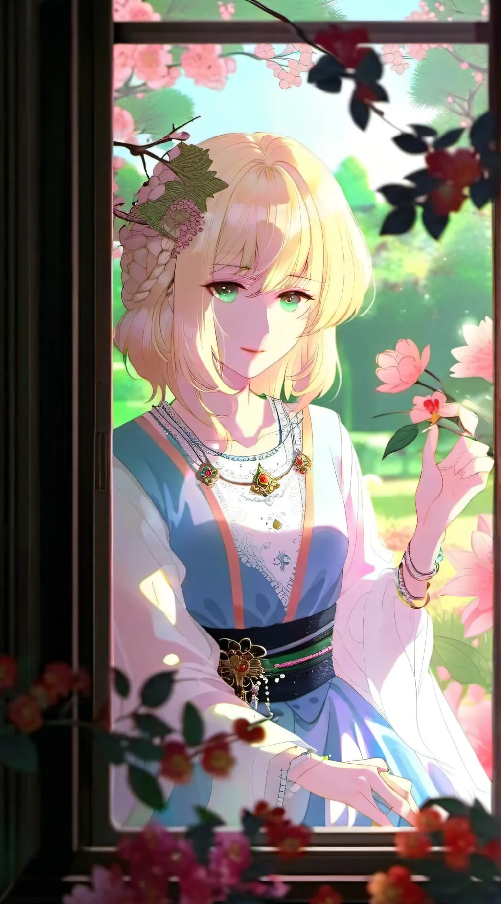 ai character: Alex Minecraft  background