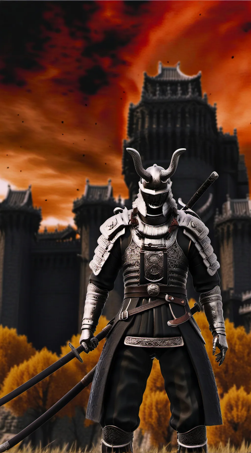 ai character: Samurai/Kny background