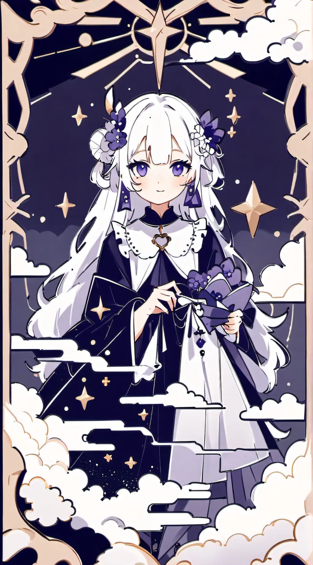 ai character: Heather background