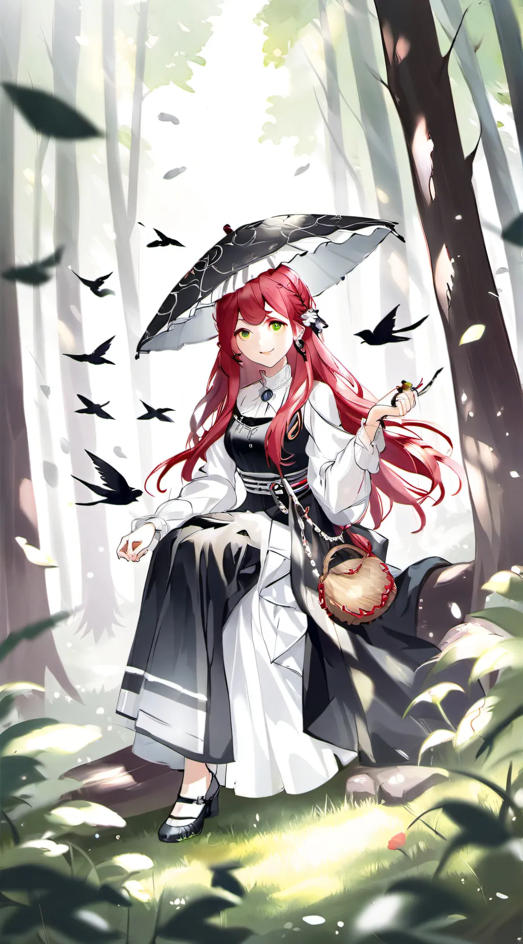 ai character: Evelyn background