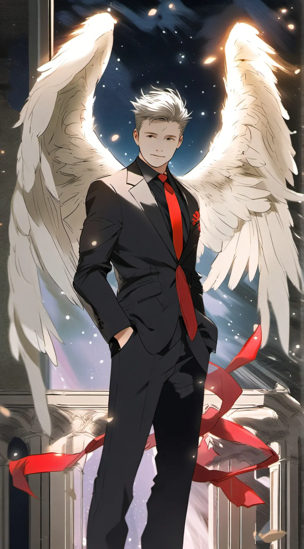 ai character: kyle background