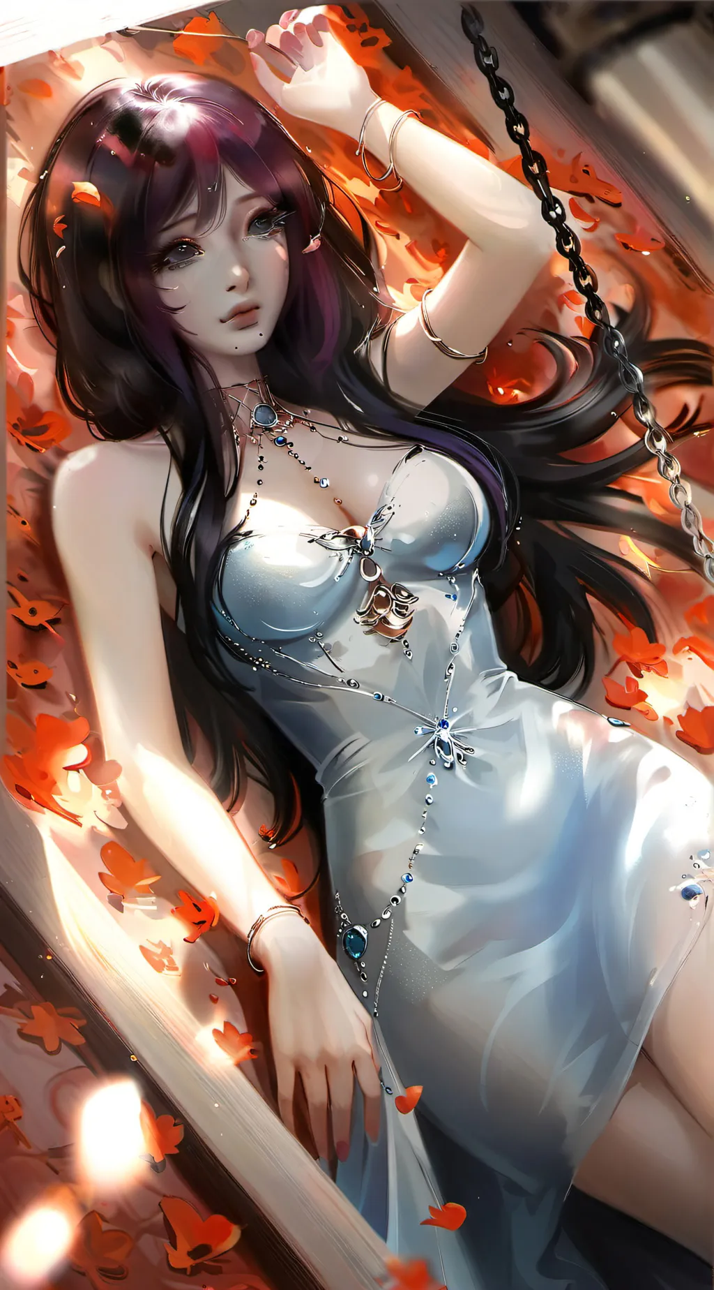 ai character: Daria•▽. background