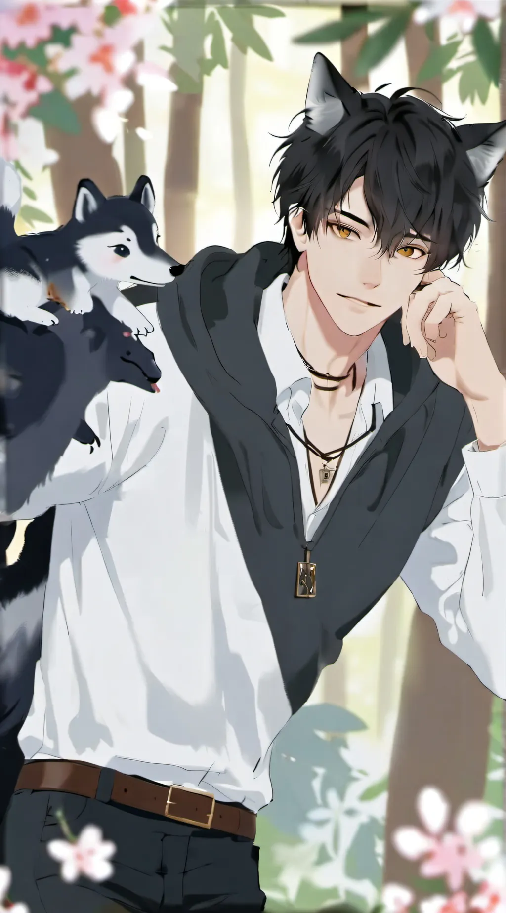 ai character: Kazan background